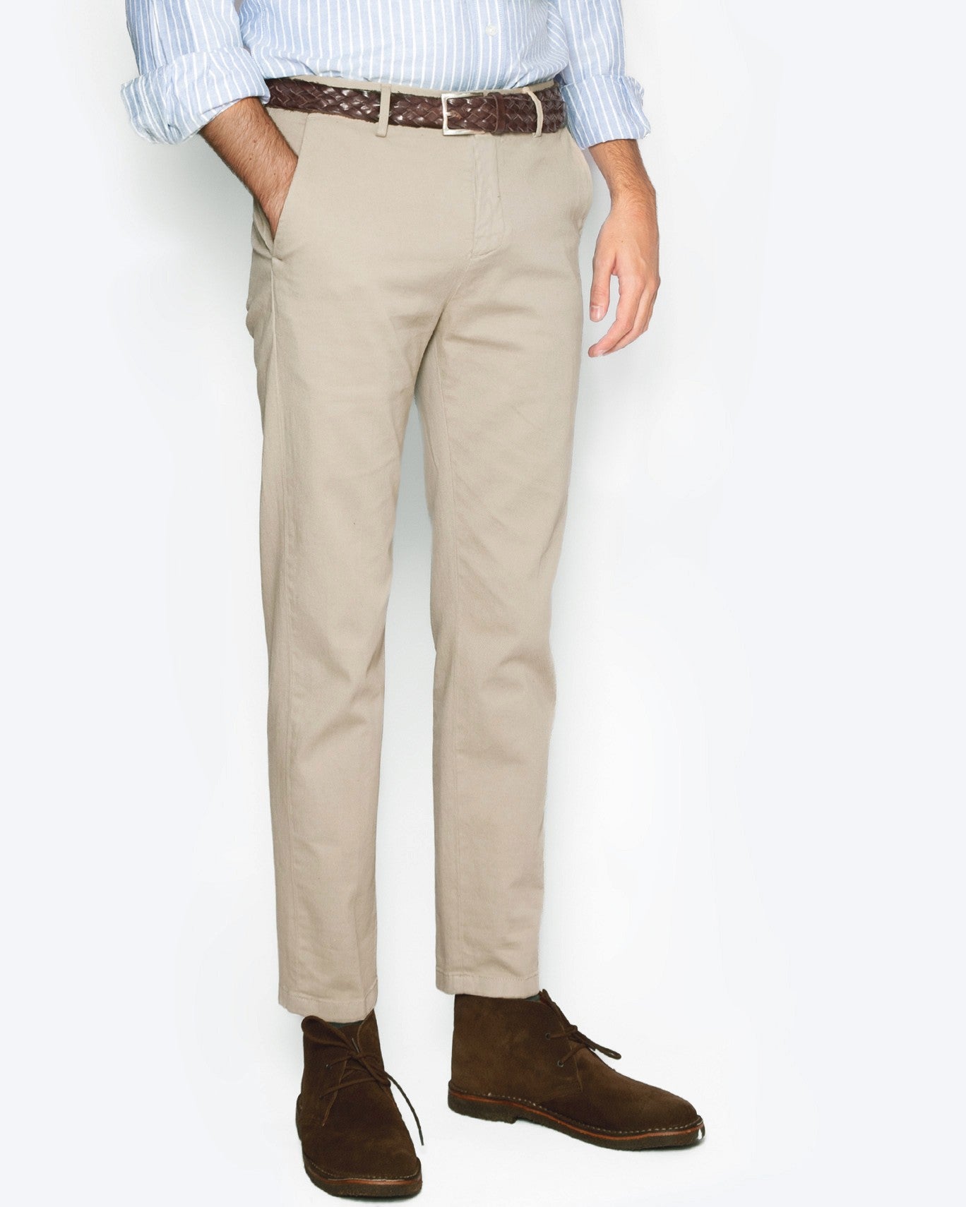 PANTALÓN CHINO SEVENTY PT043/BEIGE / 56