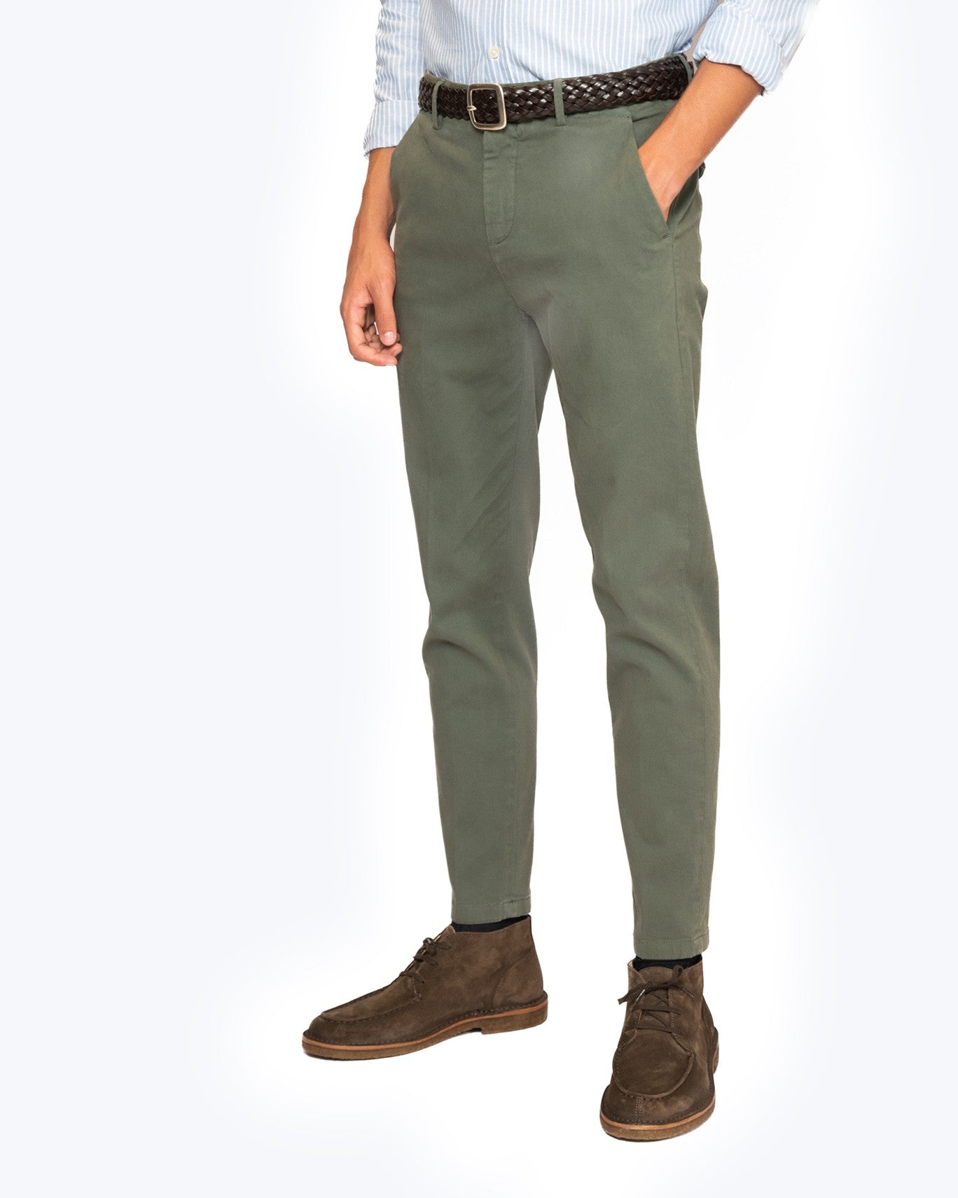 PANTALON CHINO   SEVENTY PT867/VERDE / 56