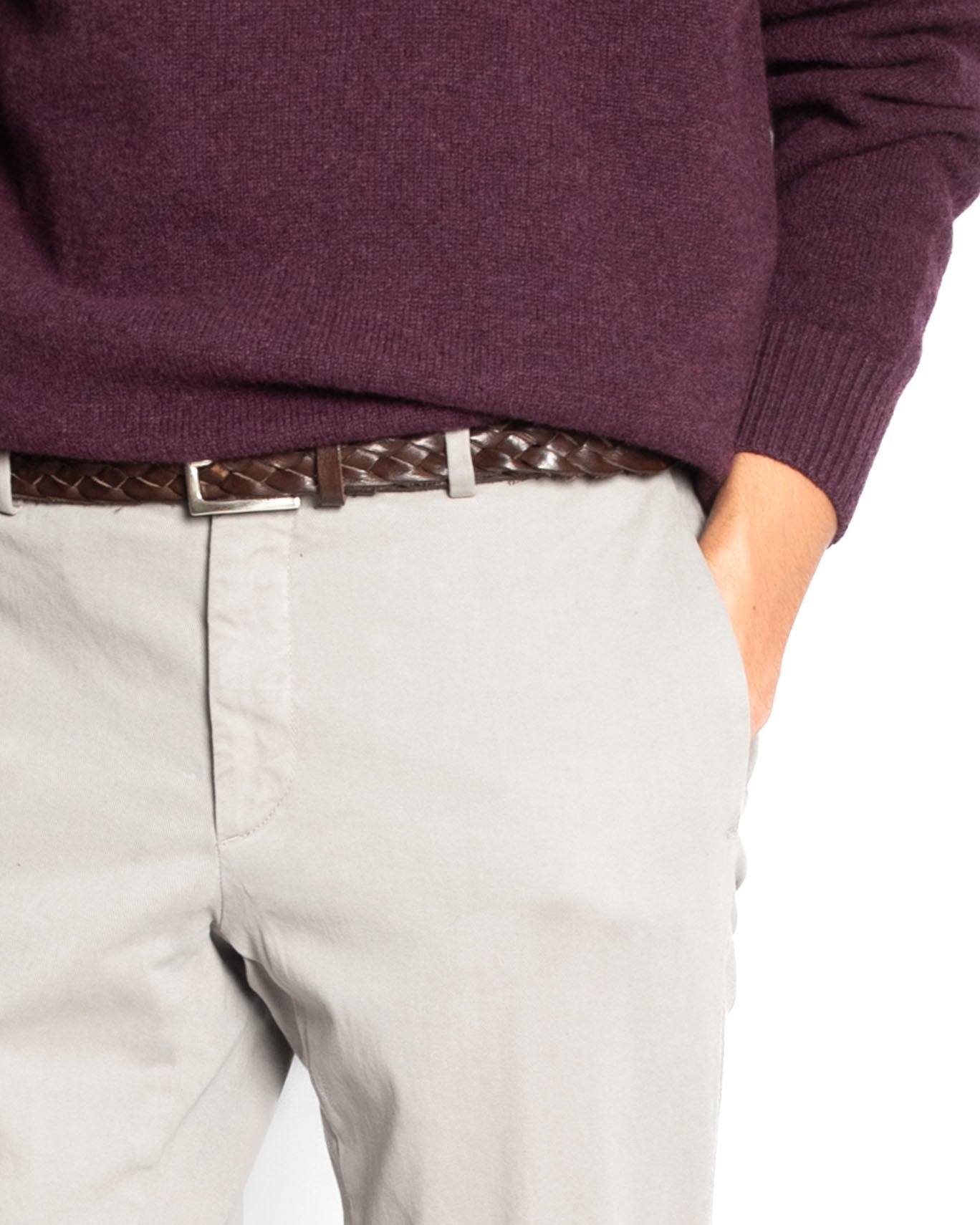 PANTALÓN CHINO TWAY 00050/GRIS / 54