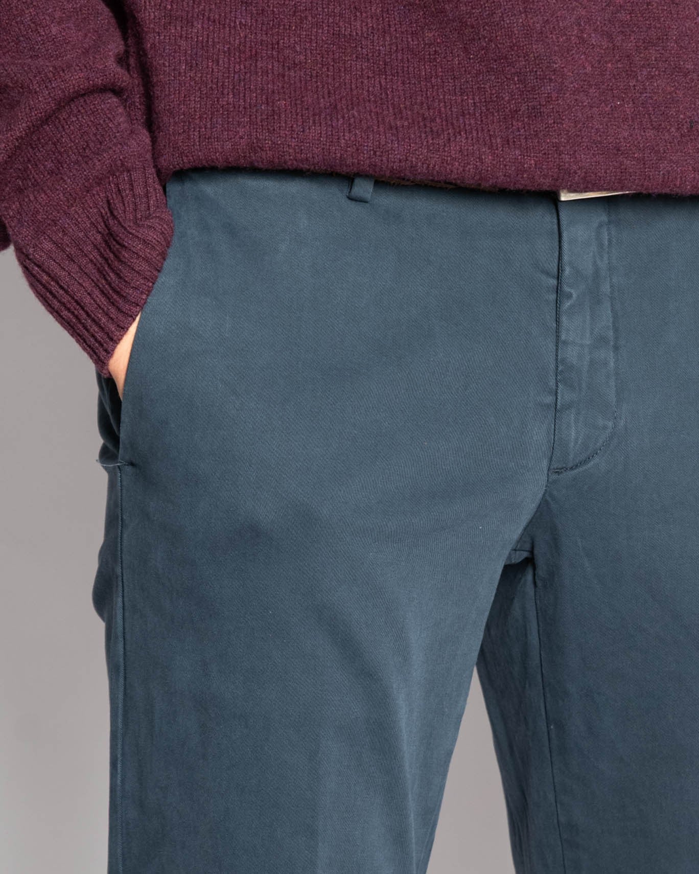 PANTALÓN CHINO TWAY 00091/AZUL / 56