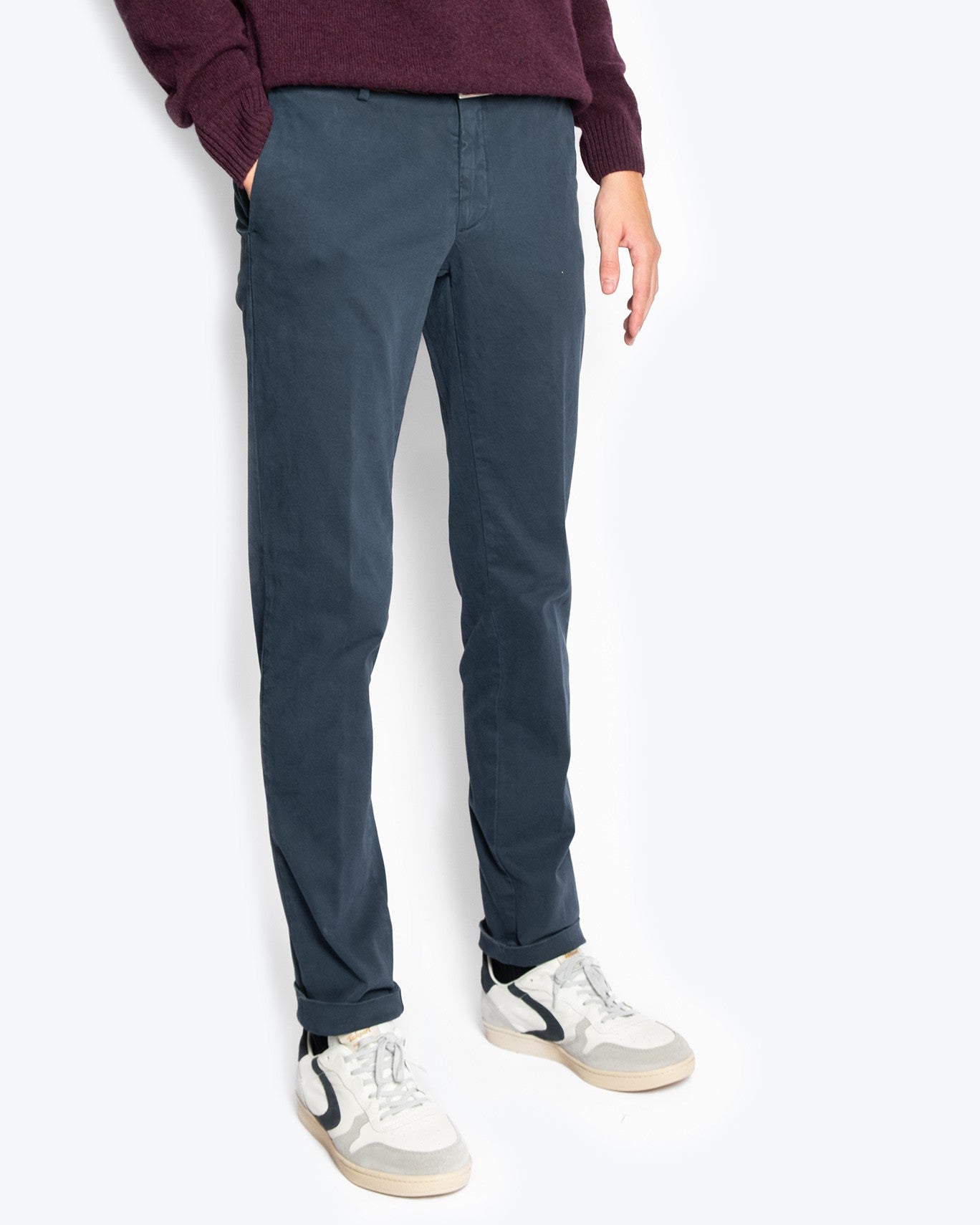 PANTALÓN CHINO TWAY 00091/AZUL / 56