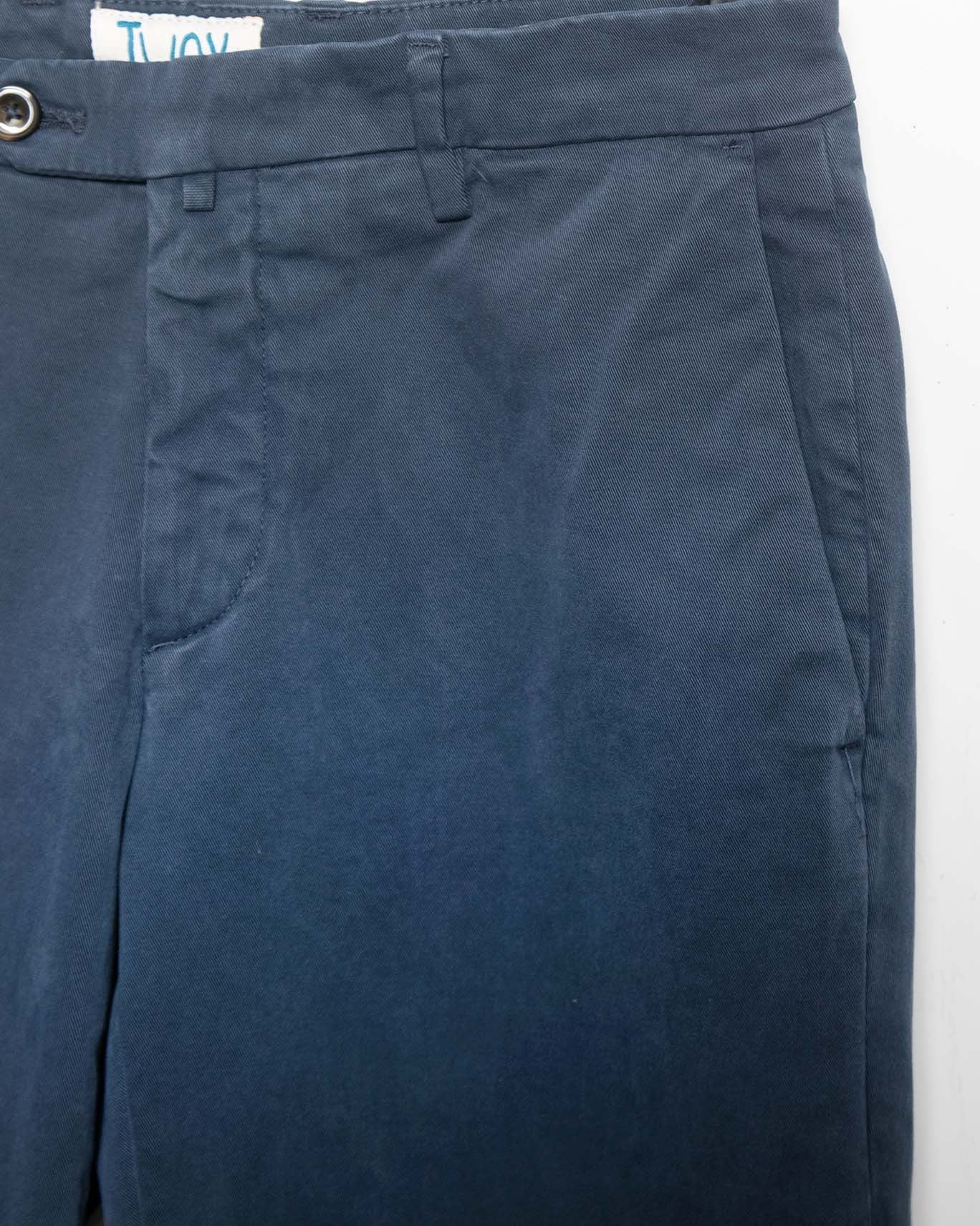 PANTALÓN CHINO TWAY 00091/AZUL / 56