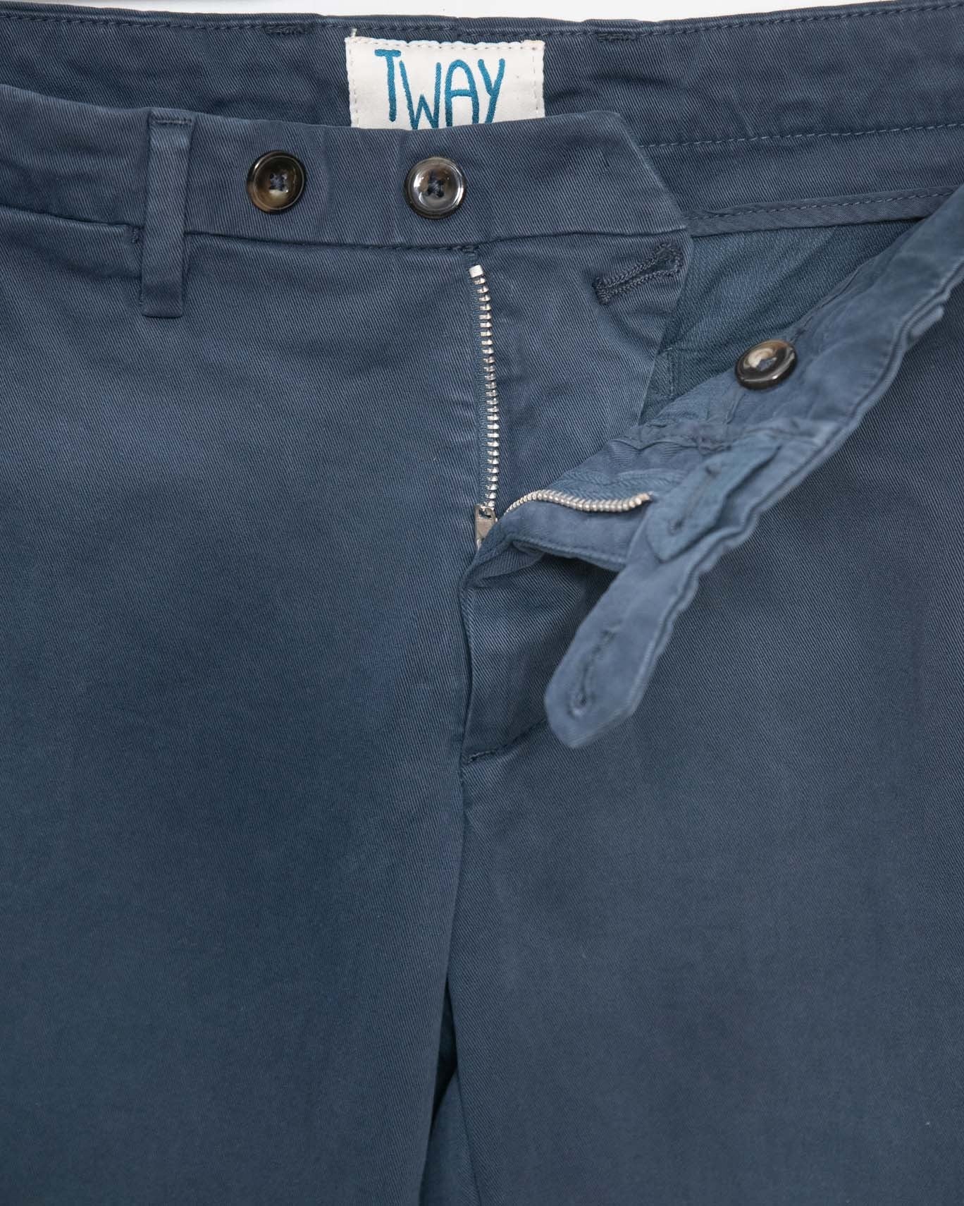 PANTALÓN CHINO TWAY 00091/AZUL / 56