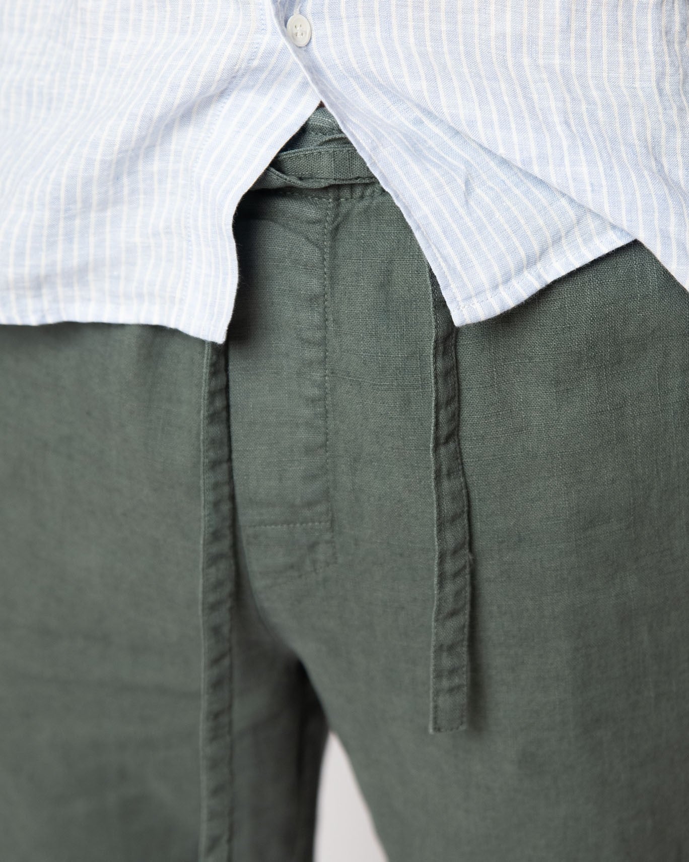 PANTALÓN LINO CHINO SEEMS 19/LINO VERDE / XL