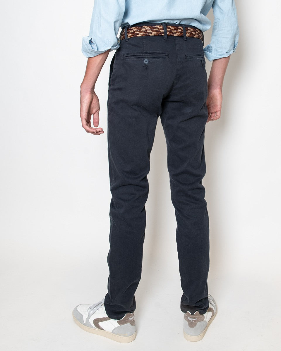 PANTALÓN CHINO MAC JEANS 199W/NAVY / 36