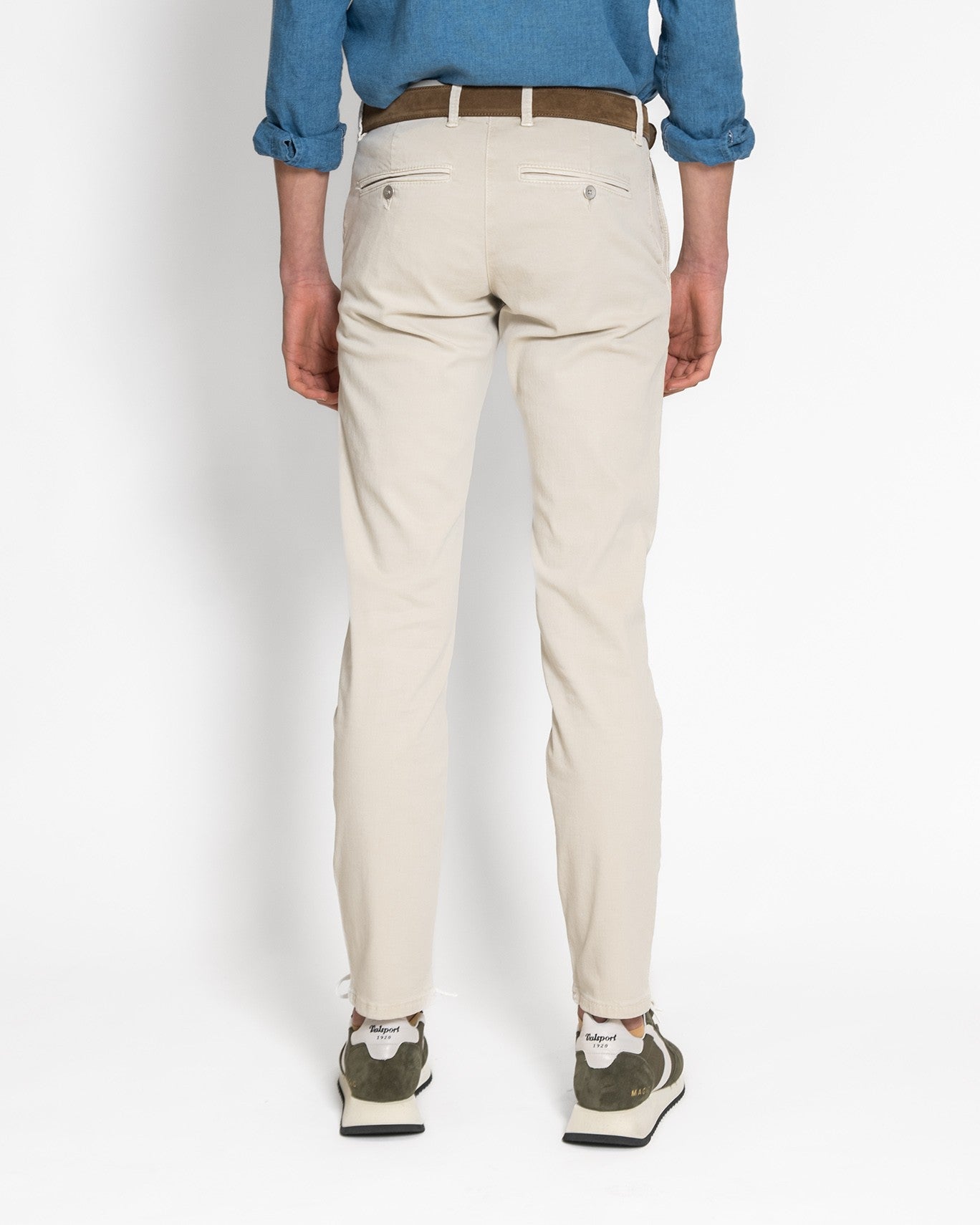 PANTALÓN CHINO MAC JEANS 211W/BEIGE / 38