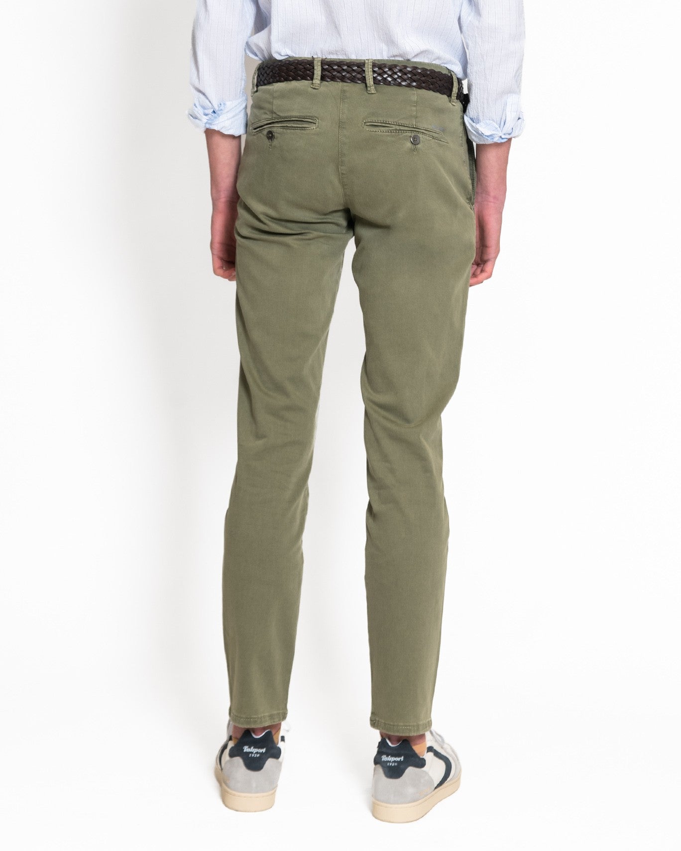 PANTALÓN CHINO MAC JEANS 656W/VERDE / 38