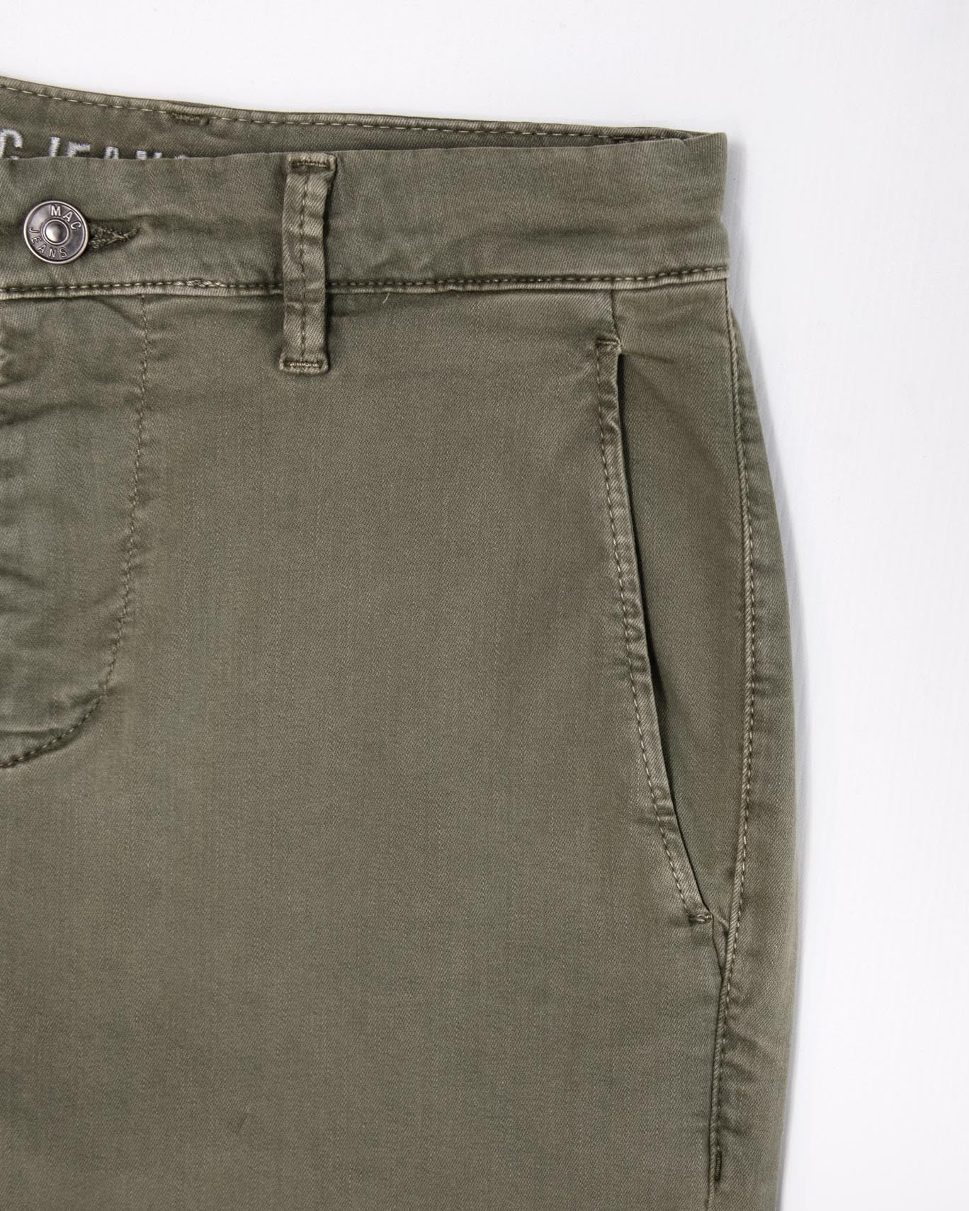 PANTALÓN CHINO MAC JEANS 656W/VERDE / 38