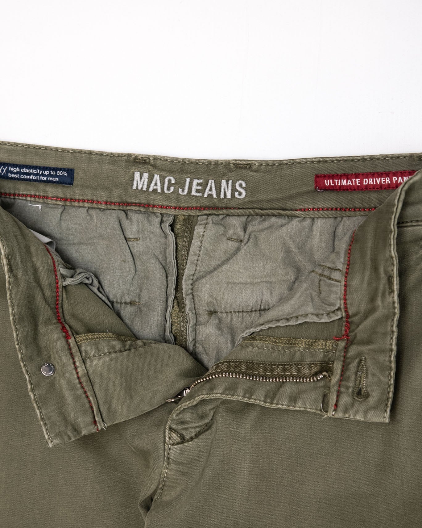 PANTALÓN CHINO MAC JEANS 656W/VERDE / 38