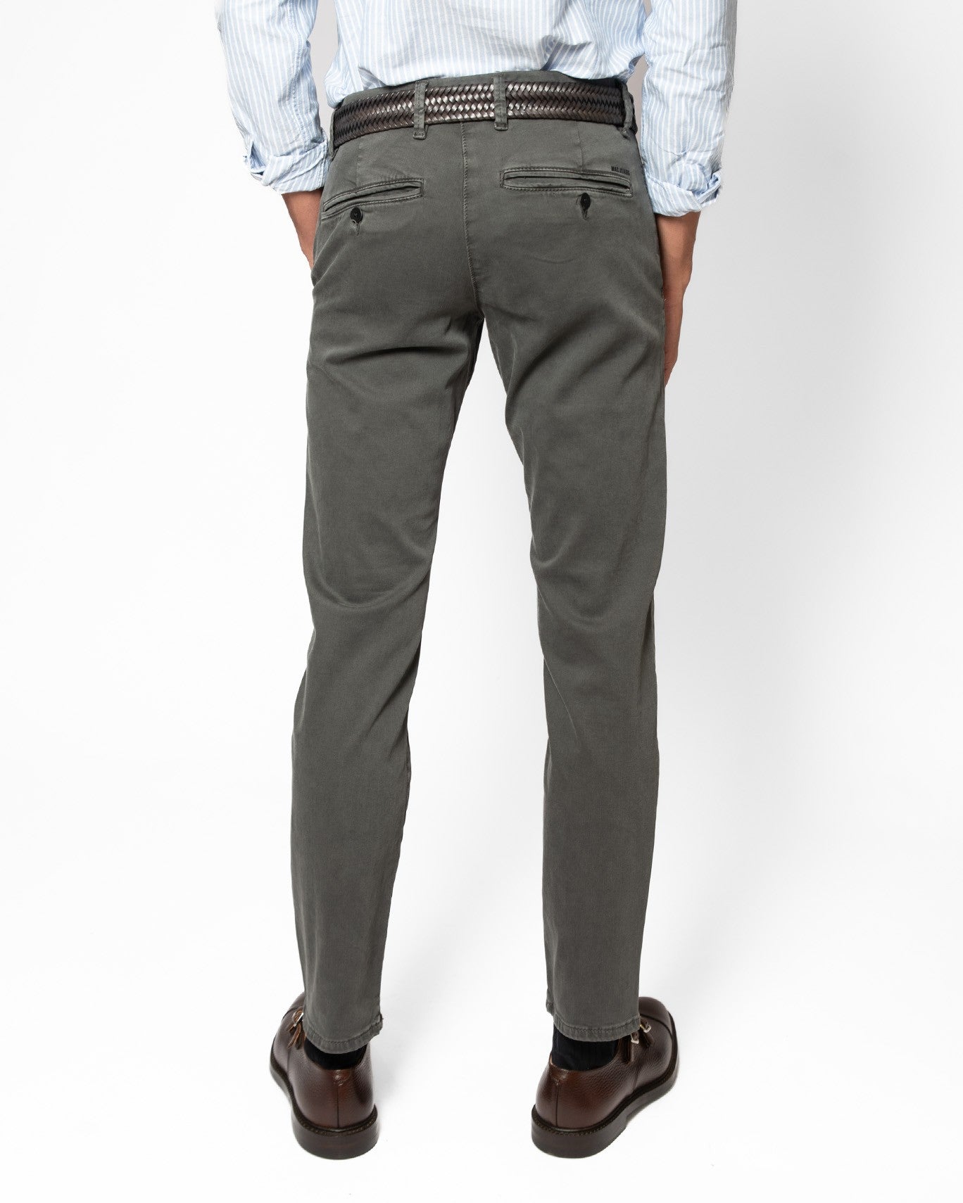 PANTALÓN CHINO MAC JEANS 073W/GRIS OSC. / 38