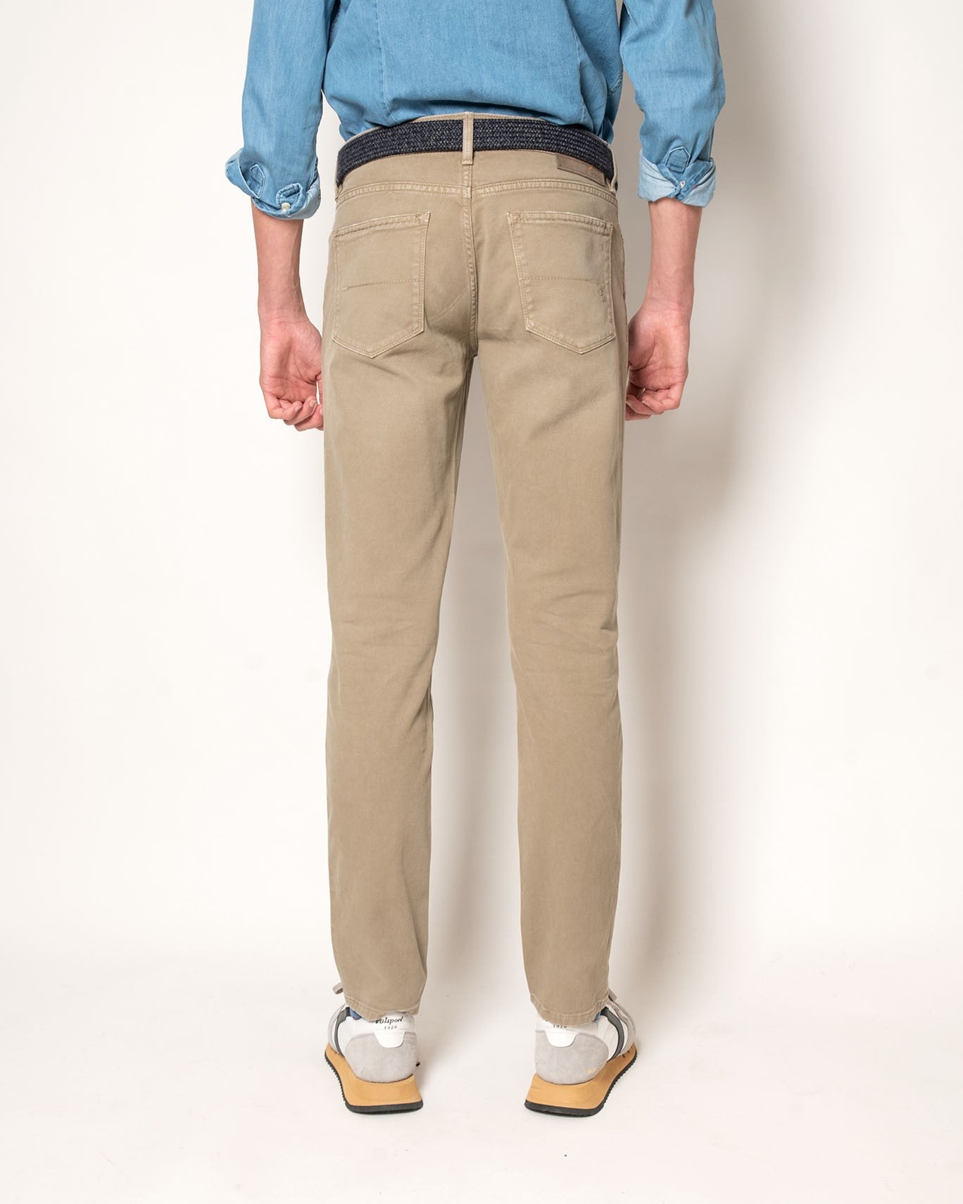 PANTALÓN RE-HASH 0129/BEIGE OSCURO / 36