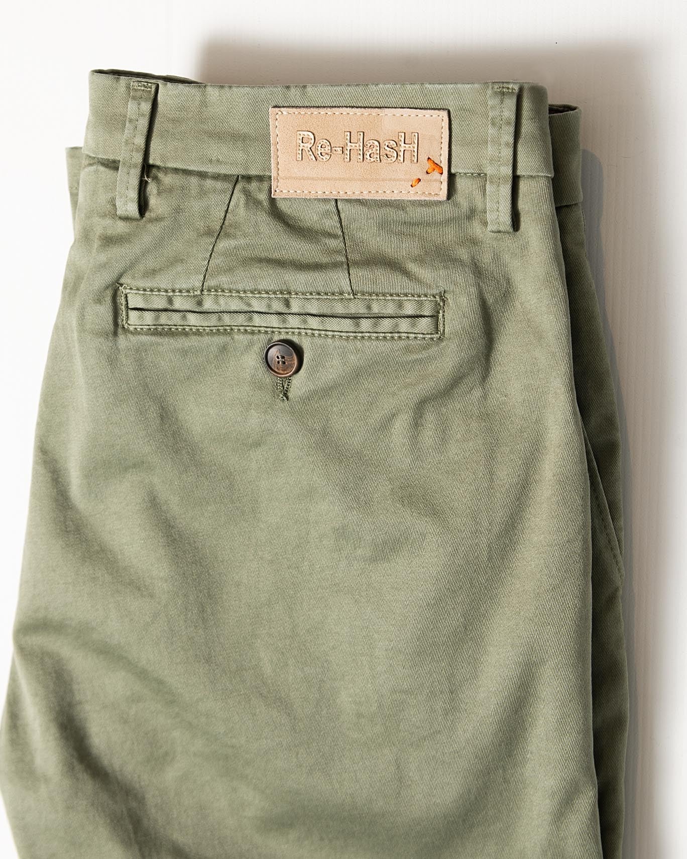 PANTALÓN CHINO RE-HASH 5100/VERDE / 40