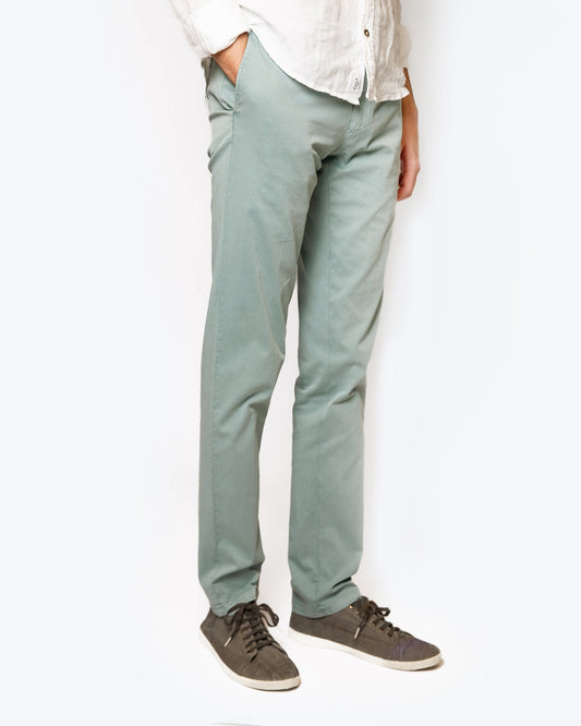 PANTALÓN CHINO RE-HASH 5430/VERDE AGUA / 40