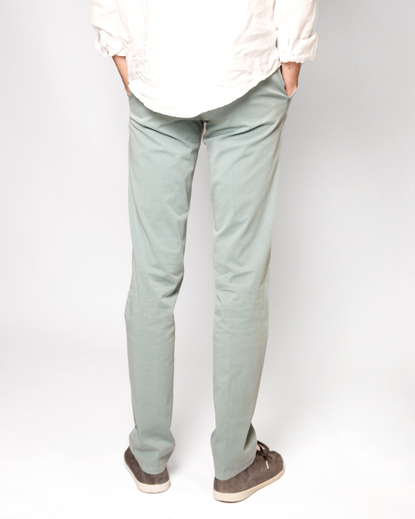 PANTALÓN CHINO RE-HASH 5430/VERDE AGUA / 40