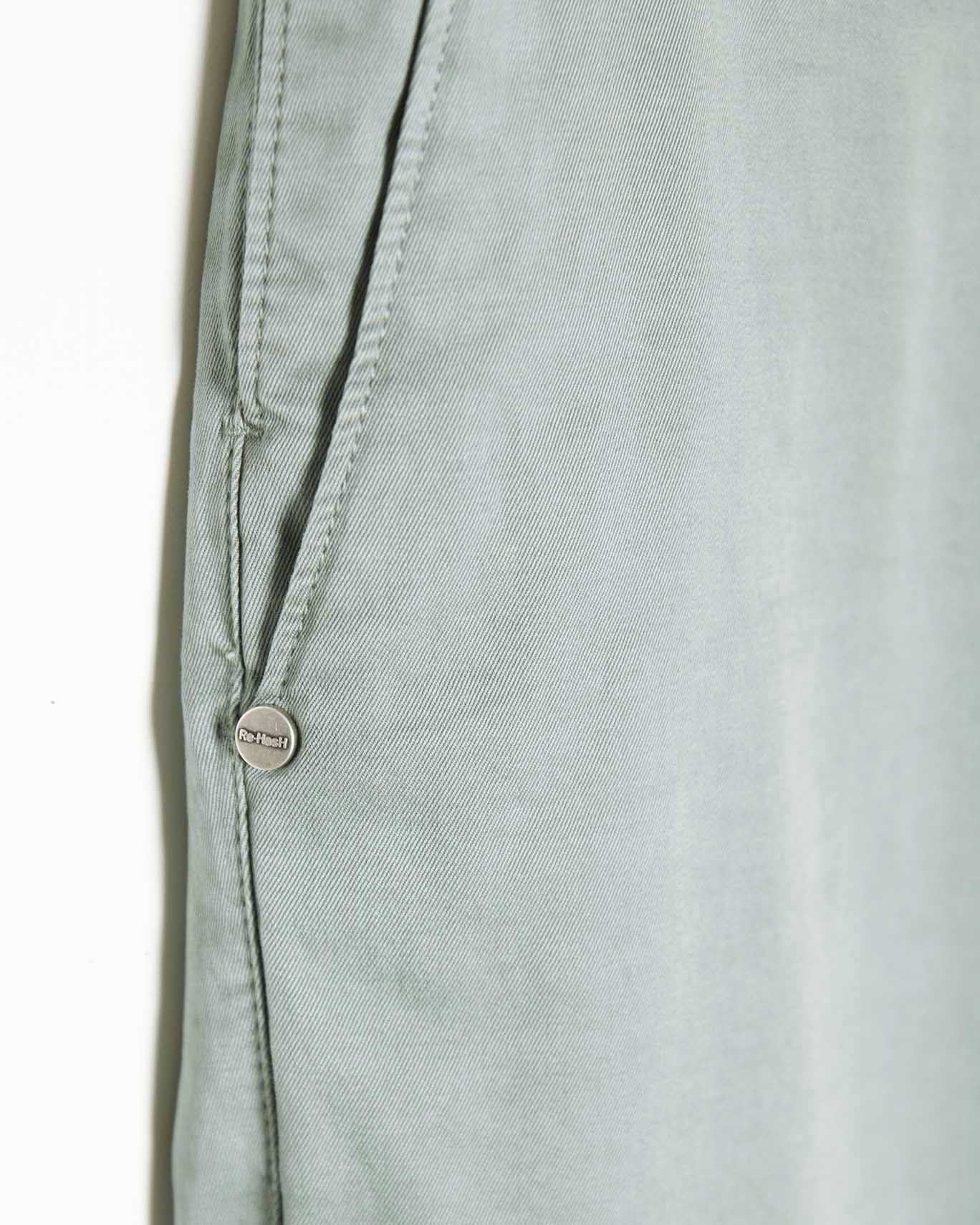 PANTALÓN CHINO RE-HASH 5430/VERDE AGUA / 40