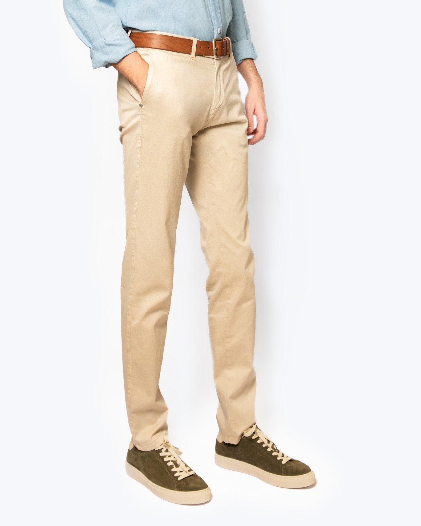 PANTALÓN CHINO RE-HASH 7351/BEIGE / 40