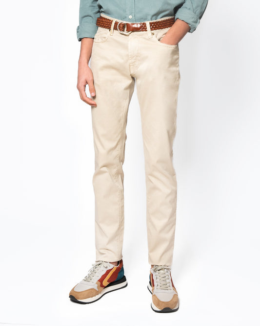 PANTALÓN RE-HASH 7351/BEIGE / 38