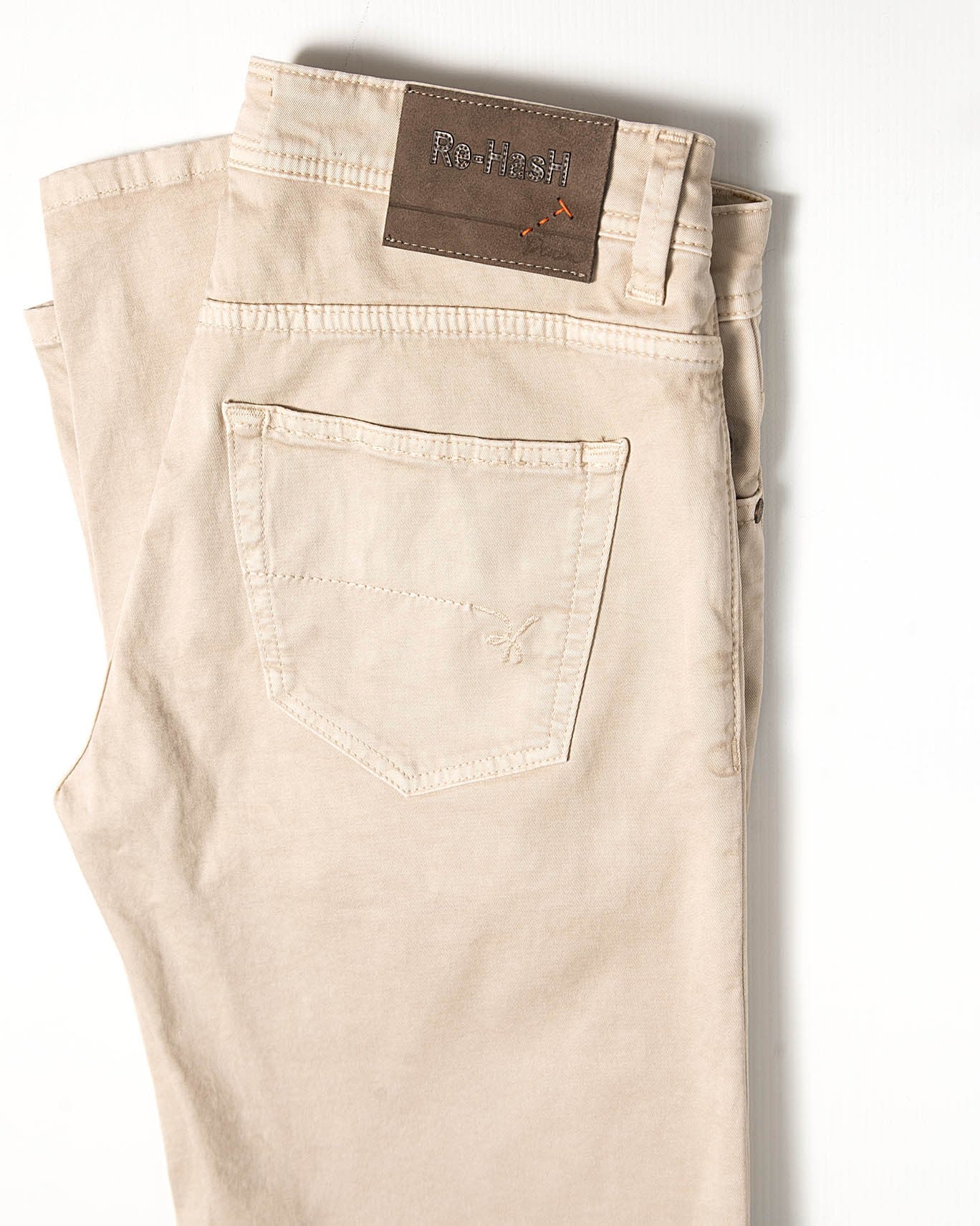 PANTALÓN RE-HASH 7351/BEIGE / 38