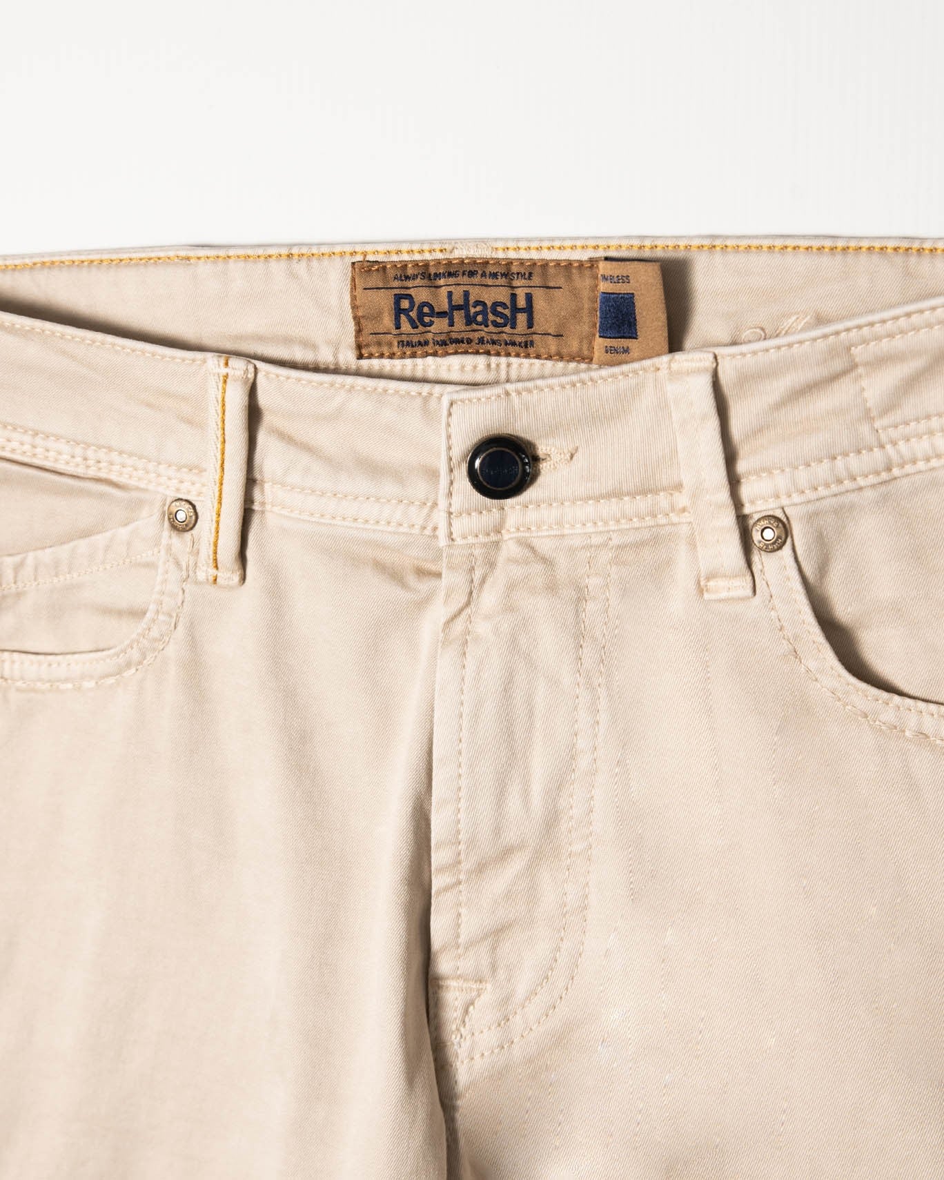 PANTALÓN RE-HASH 7351/BEIGE / 38