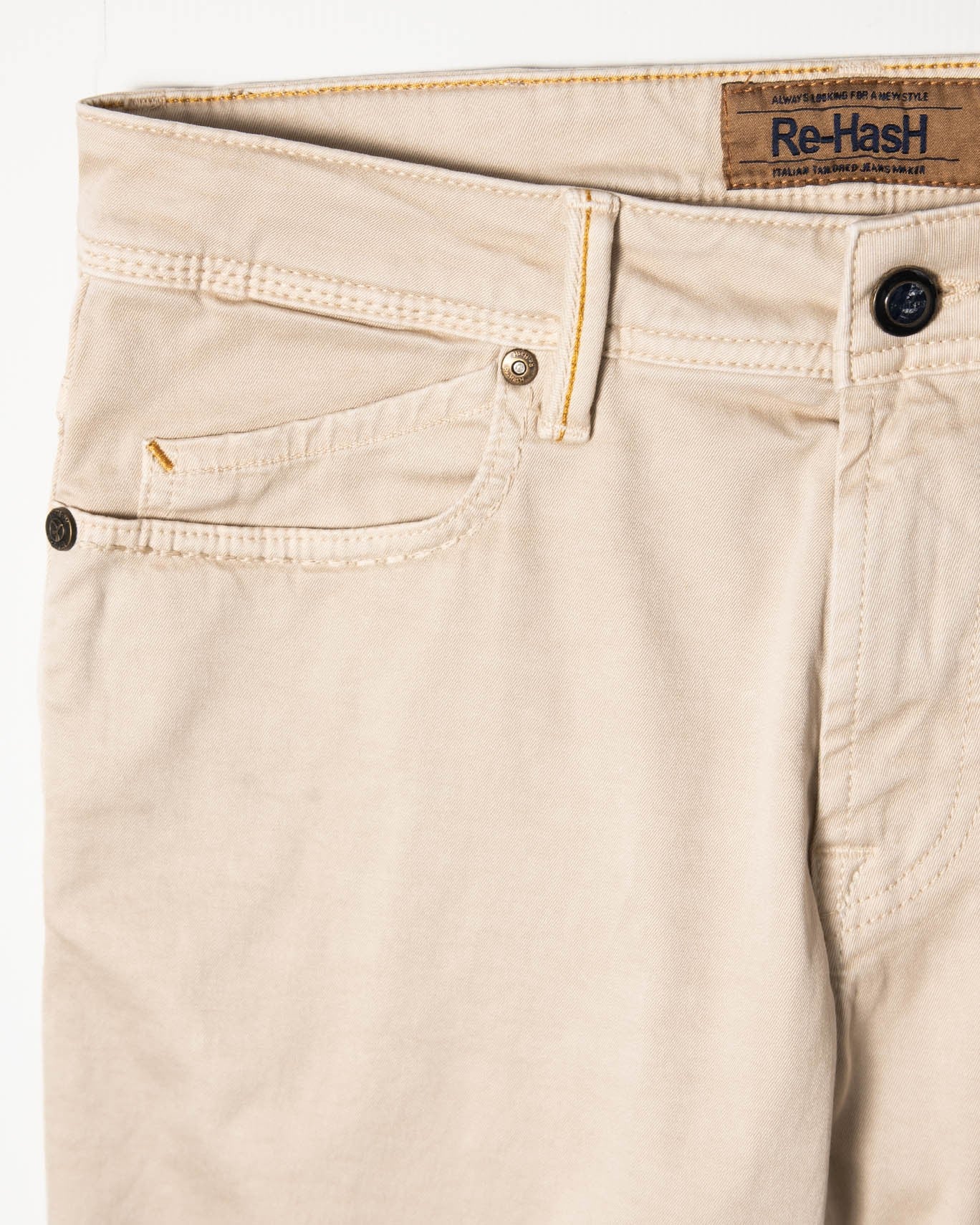 PANTALÓN RE-HASH 7351/BEIGE / 38