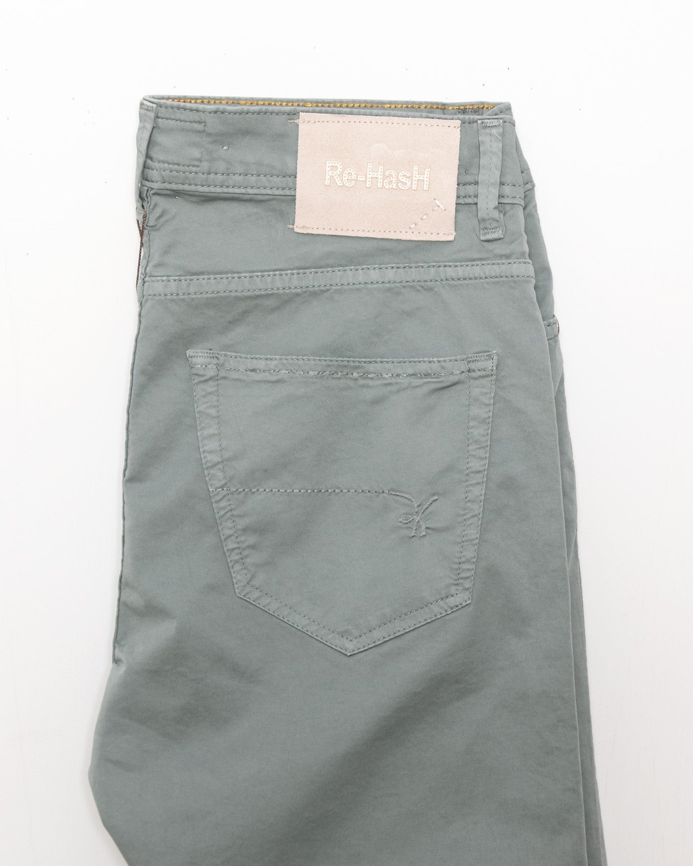 PANTALÓN RE-HASH 5430/VERDE AGUA / 40