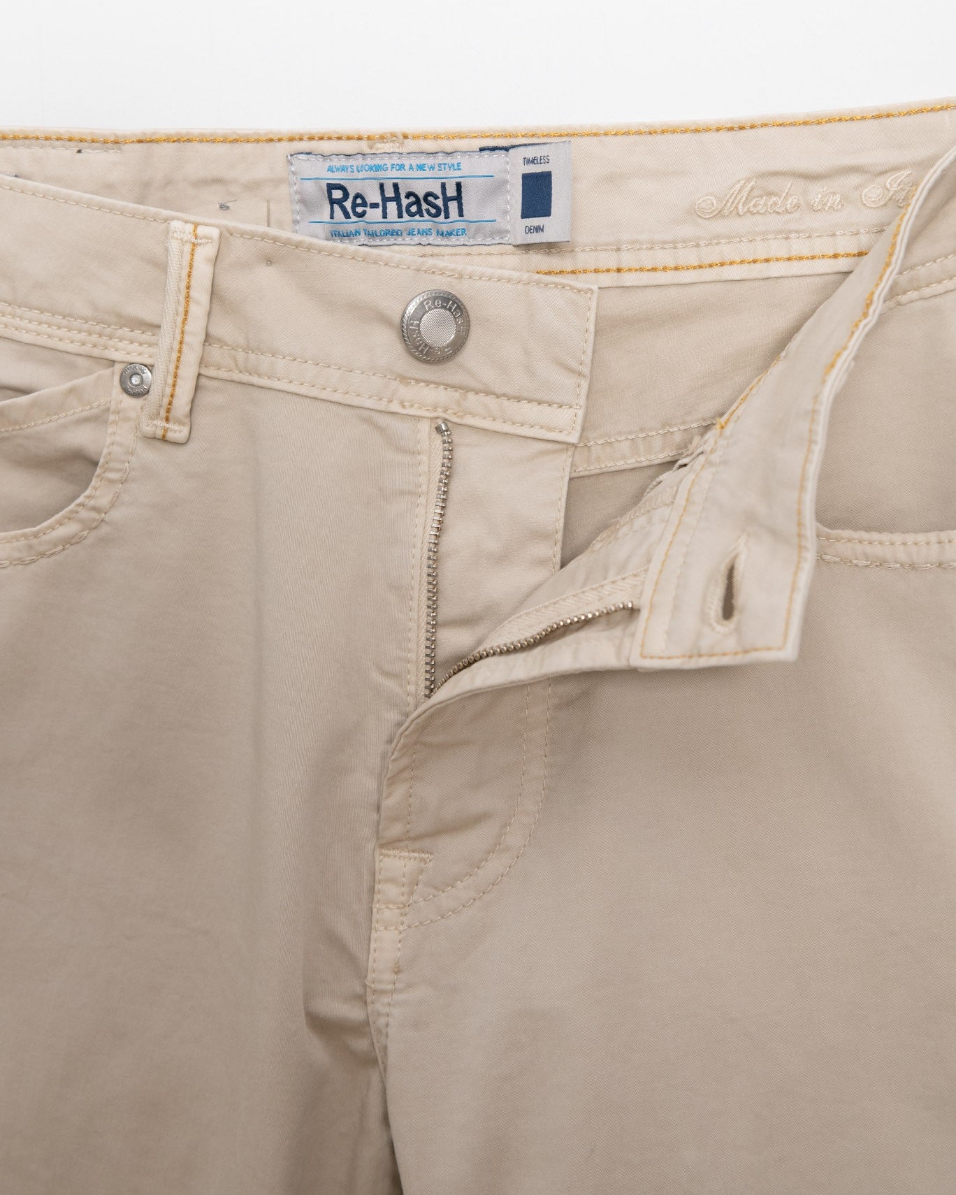 PANTALÓN RE-HASH 7351/BEIGE / 40