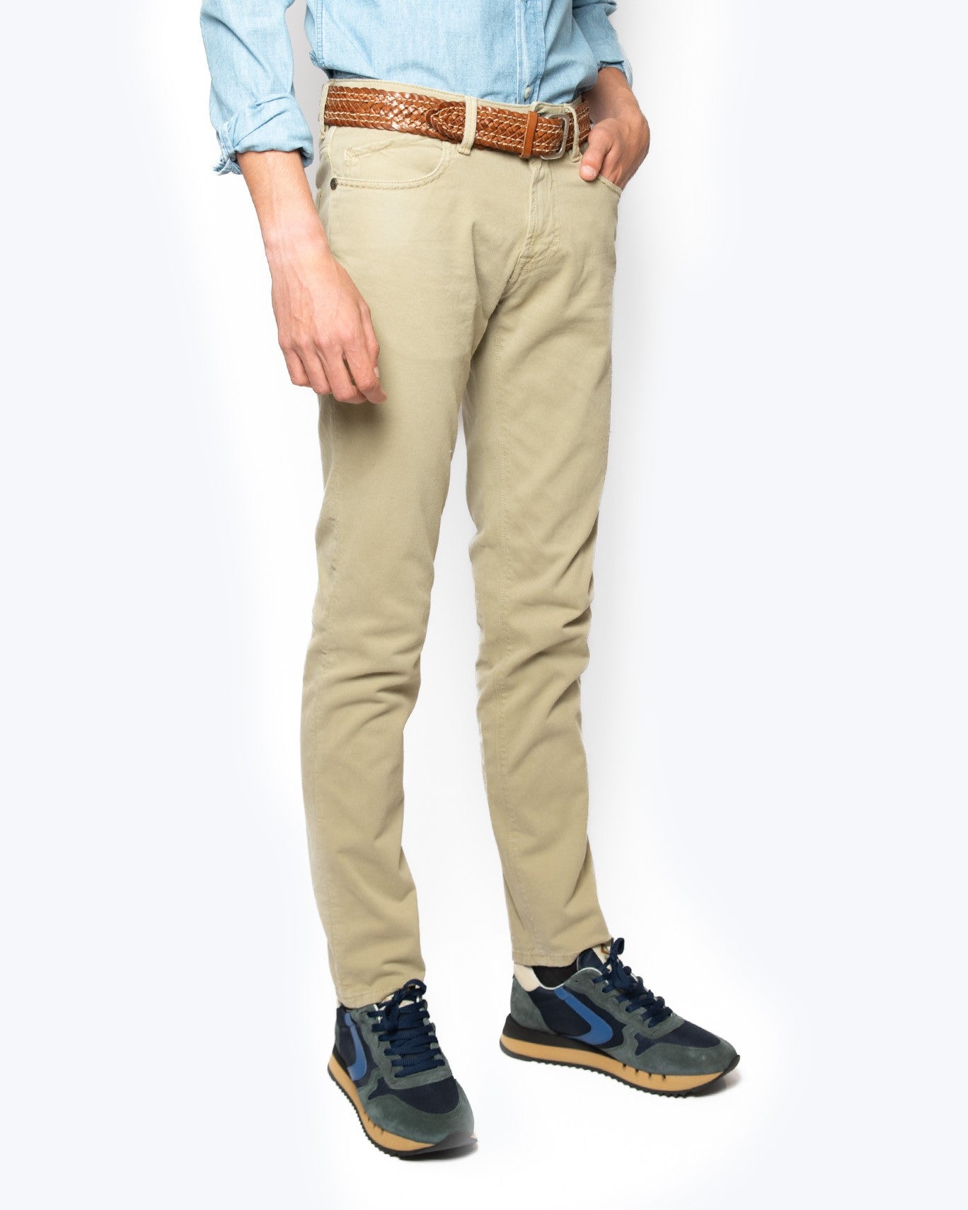 PANTALÓN HOPPER RE-HASH 0172/BEIGE OSCURO / 36