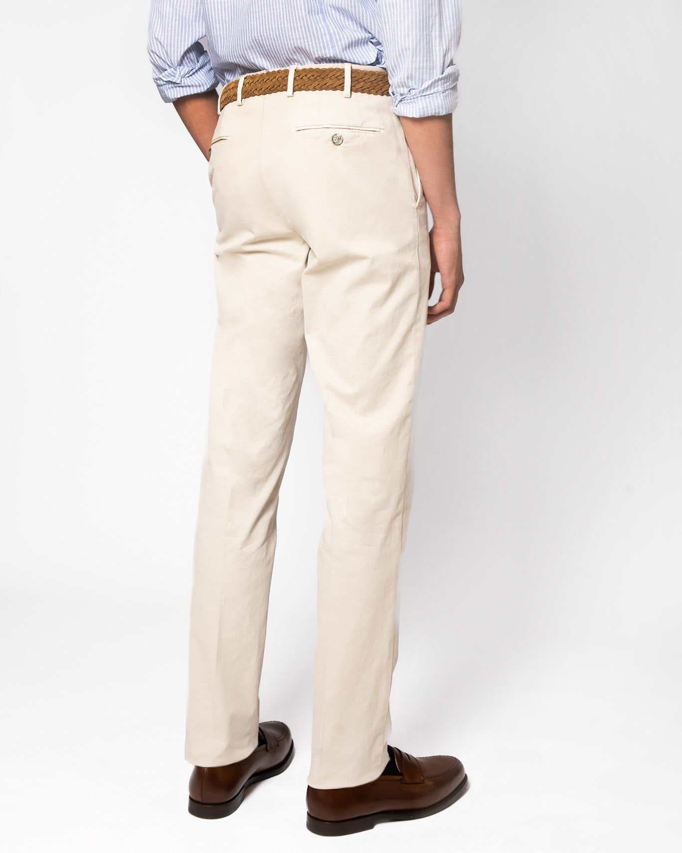 PANTALÓN CHINO SANTANIELLO 04/BEIGE CLARO / 56