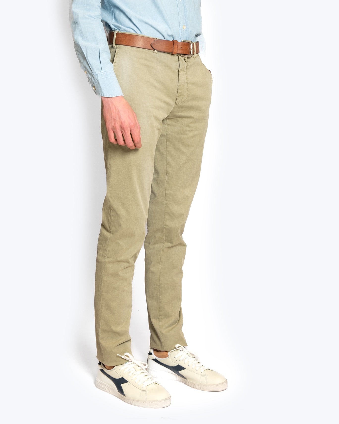 PANTALÓN CHINO SANTANIELLO 60/VERDE / 56