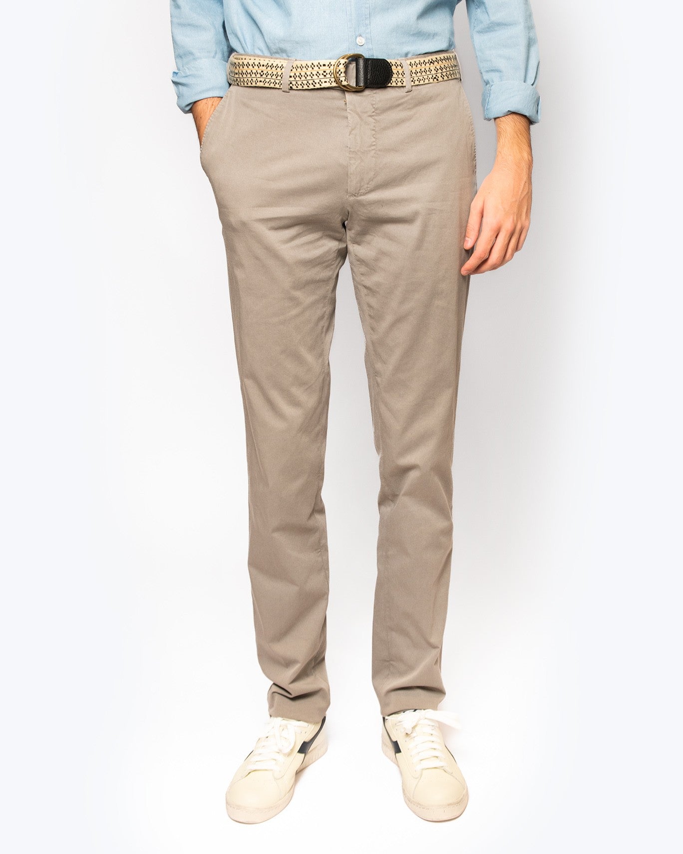 PANTALÓN CHINO SANTANIELLO 95/TOPO / 56