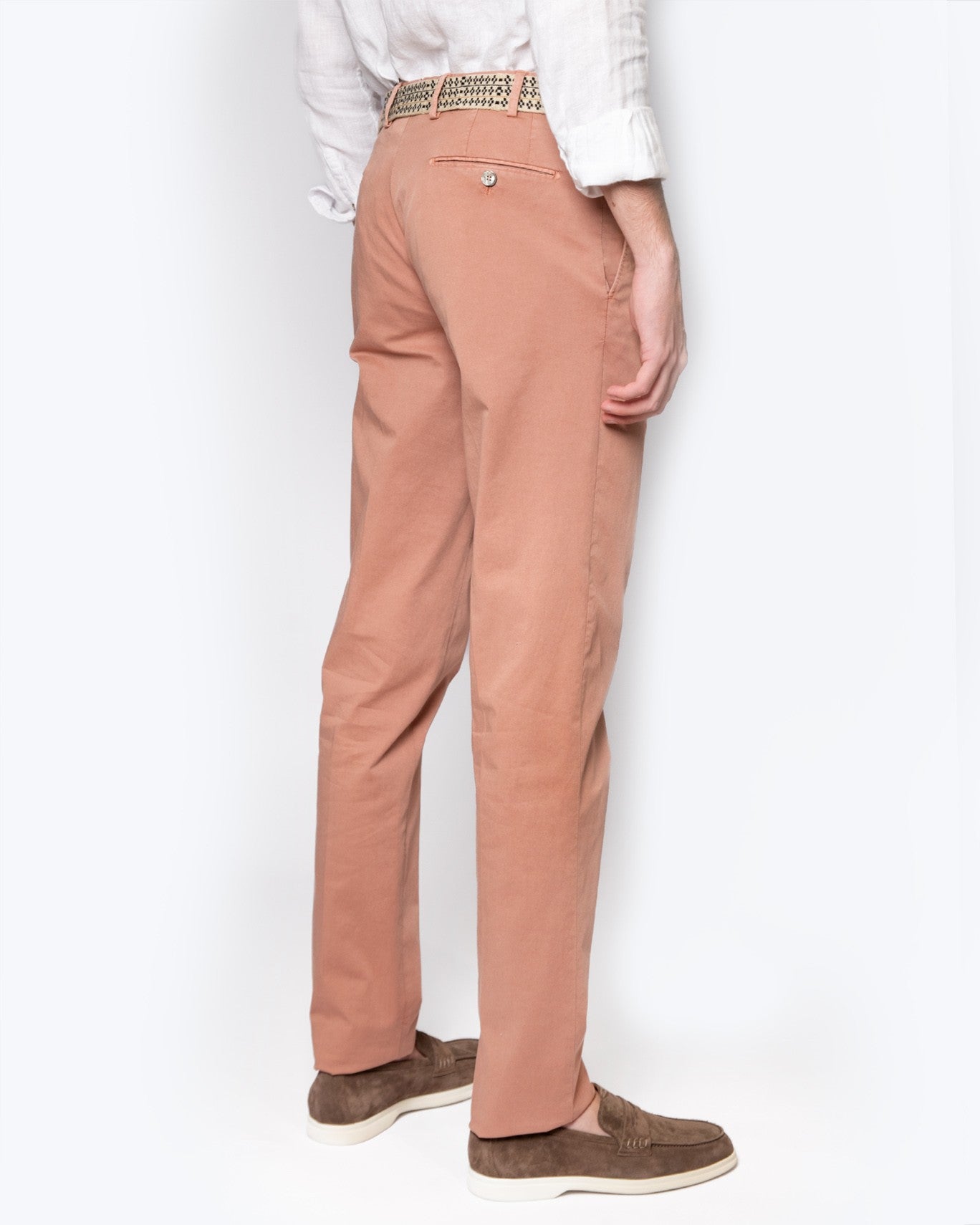 PANTALÓN CHINO SANTANIELLO 34/TEJA / 54