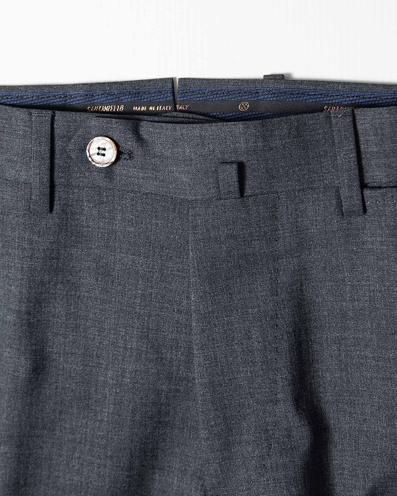 PANTALÓN DE VESTIR SANTANIELLO 95/GRIS / 56