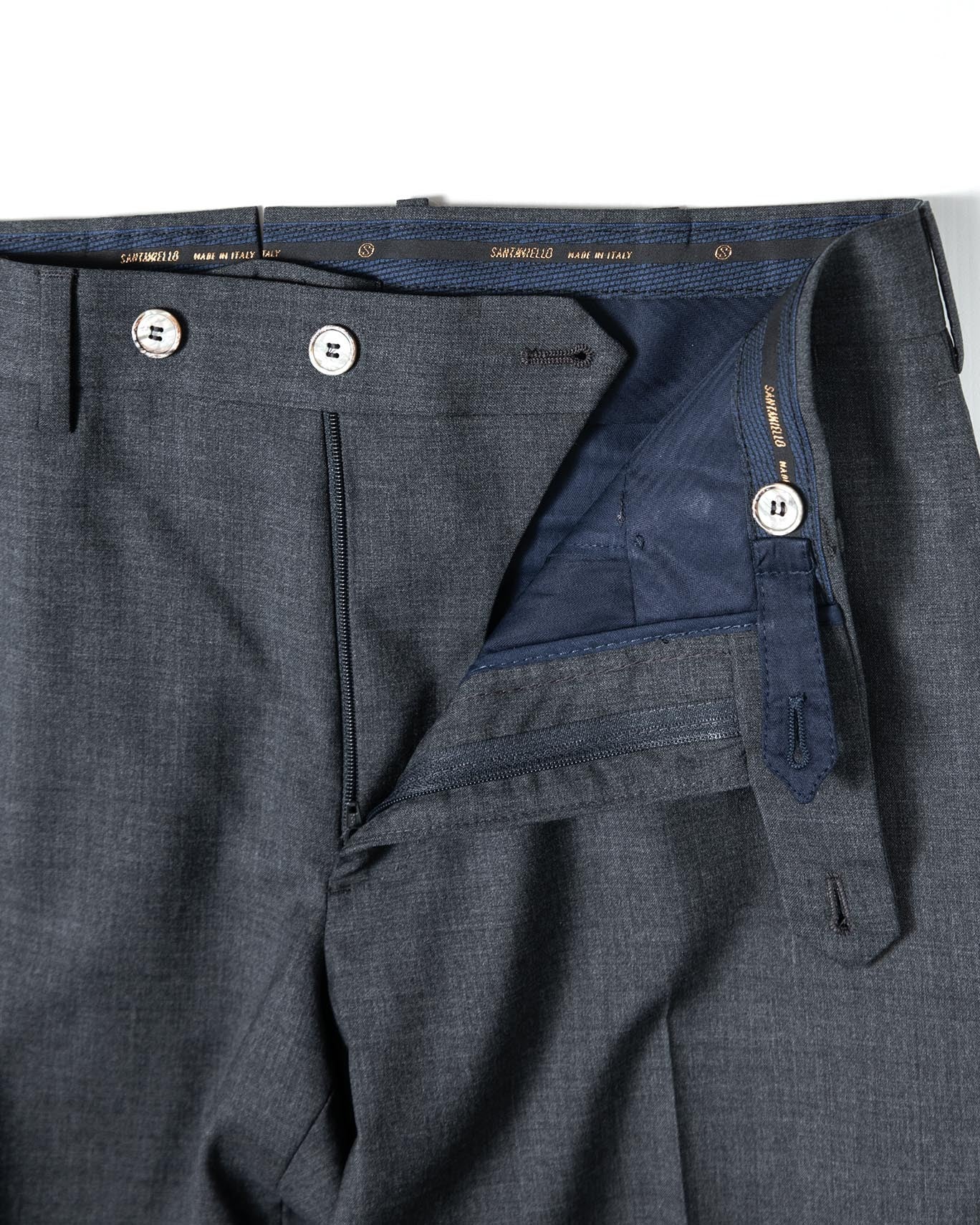 PANTALÓN DE VESTIR SANTANIELLO 95/GRIS / 56