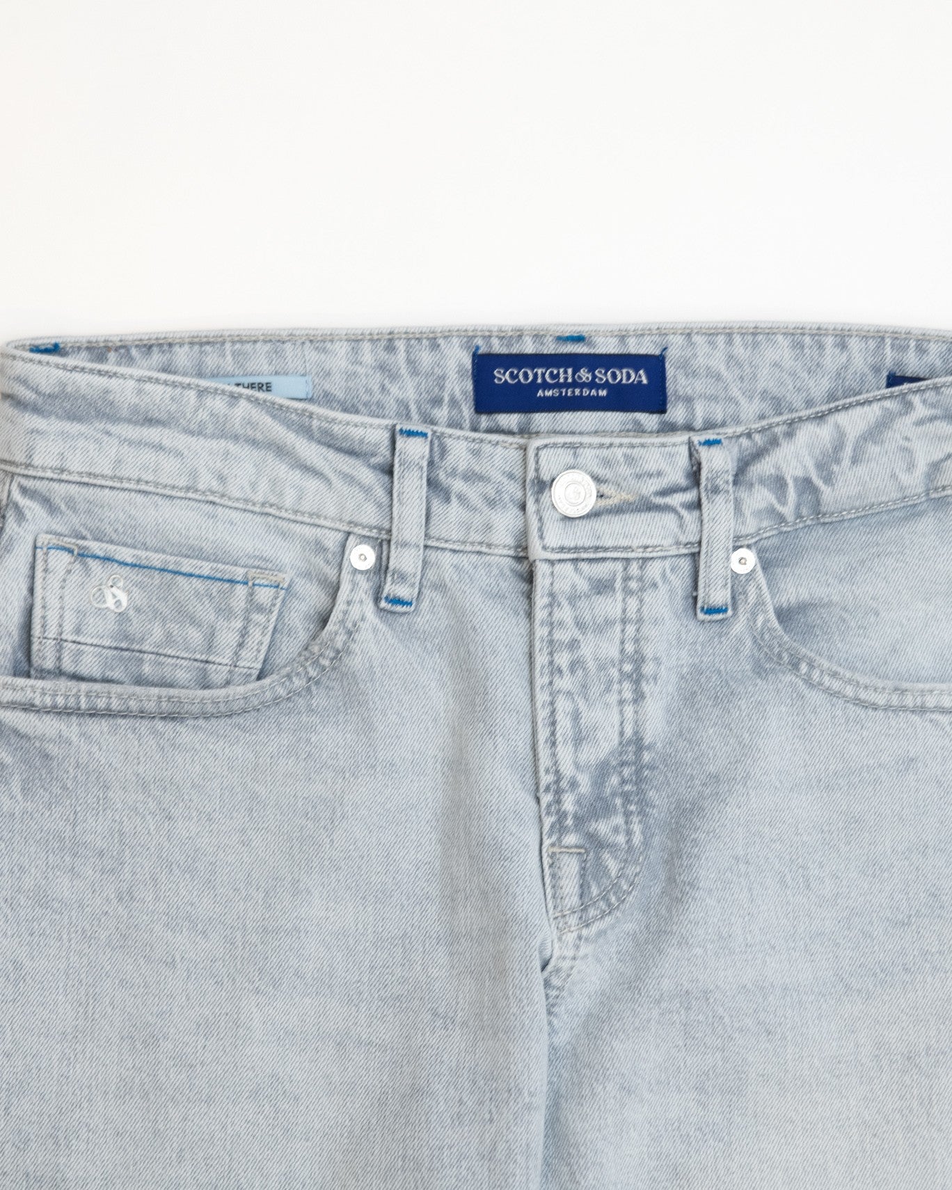 PANTALÓN RALSTON SCOTCH & SODA 5256/VAQUERO CLARO / 38