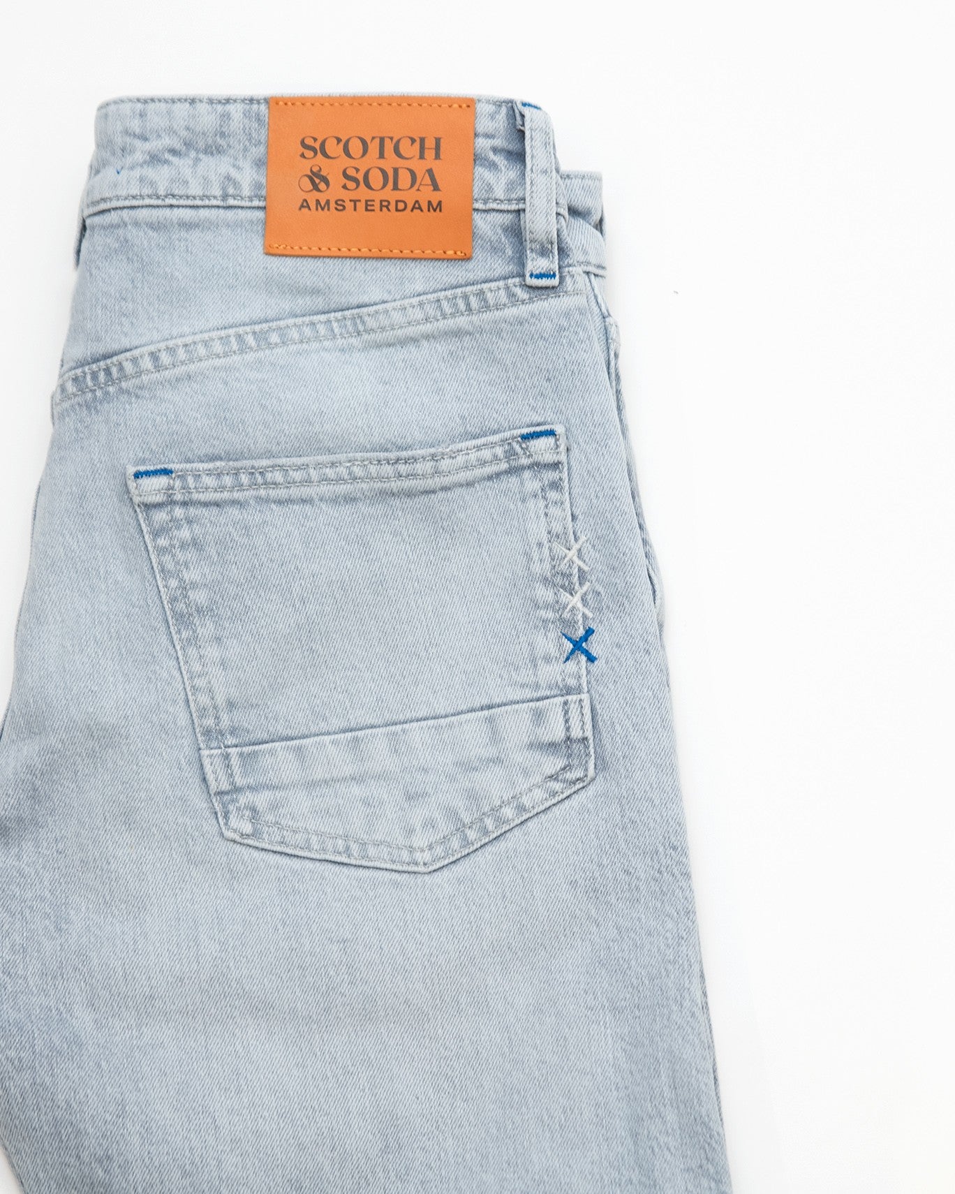 PANTALÓN RALSTON SCOTCH & SODA 5256/VAQUERO CLARO / 38