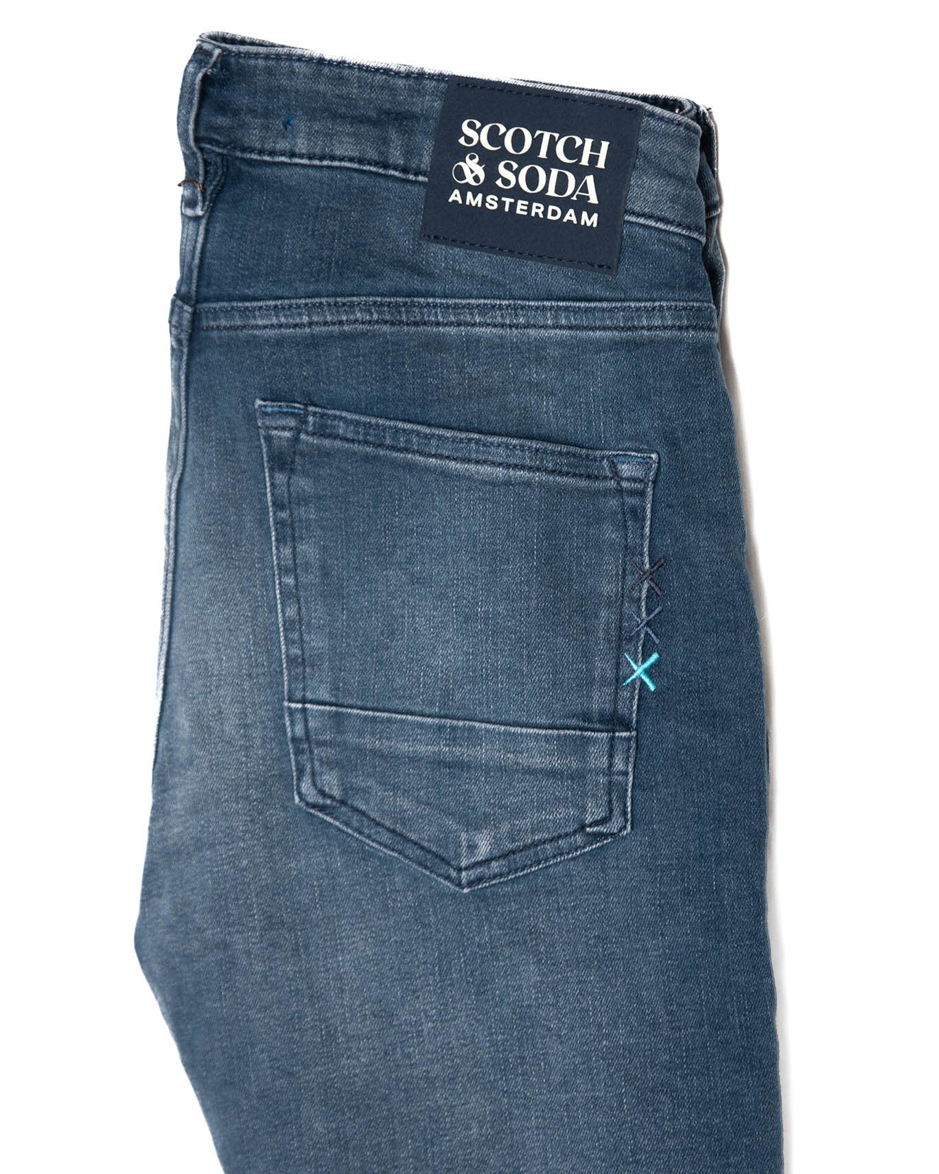 PANTALÓN SKIM SCOTCH & SODA 6294/VAQUERO INDIGO / 36