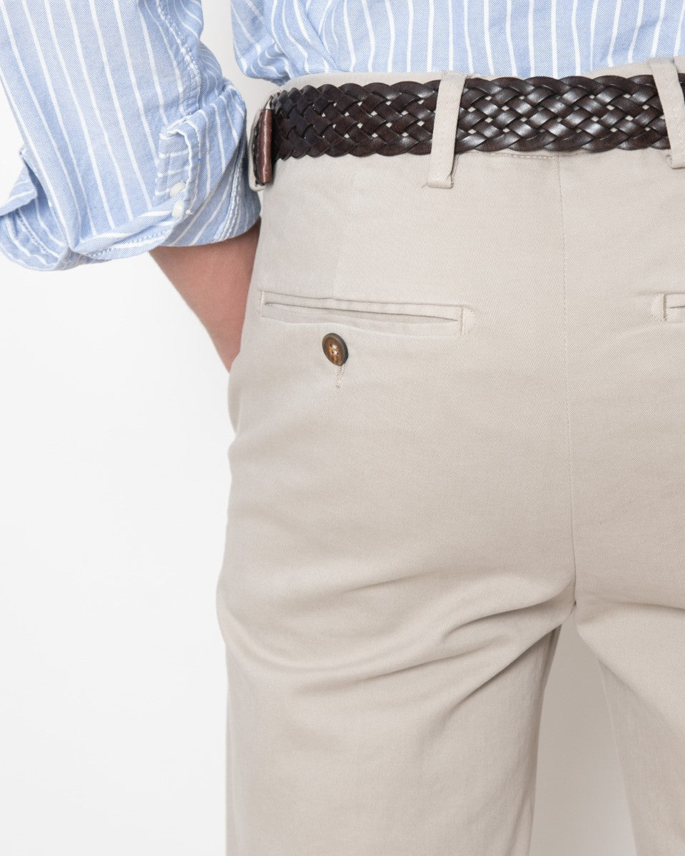 PANTALÓN CHINO SEVENTY 042/BEIGE / 56