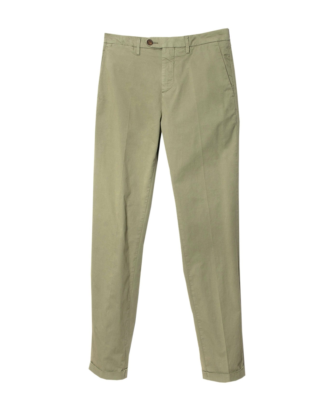 PANTALÓN CHINO SEVENTY 075/VERDE / 56