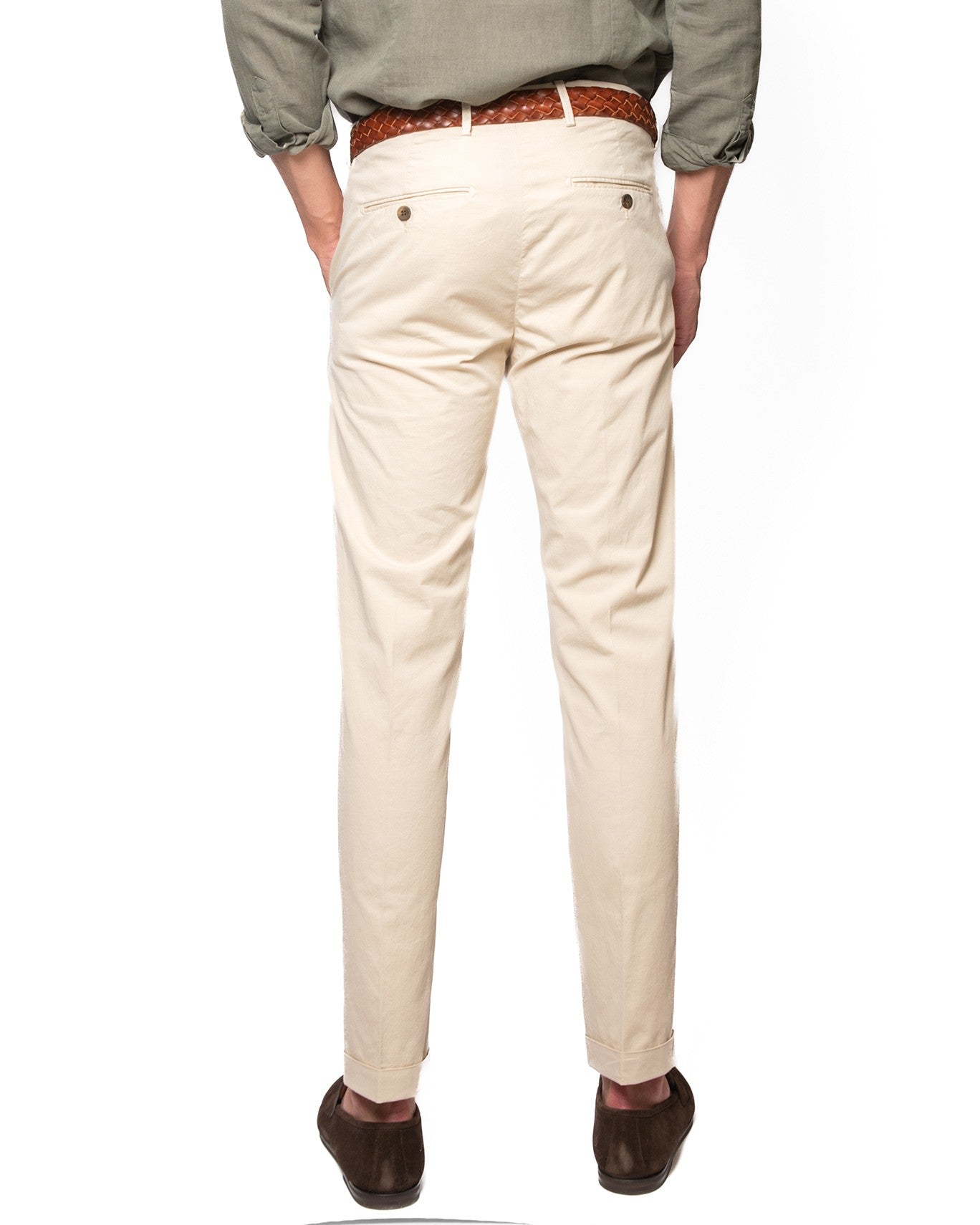 PANTALÓN CHINO SEVENTY 041/BEIGE CLARO / 56