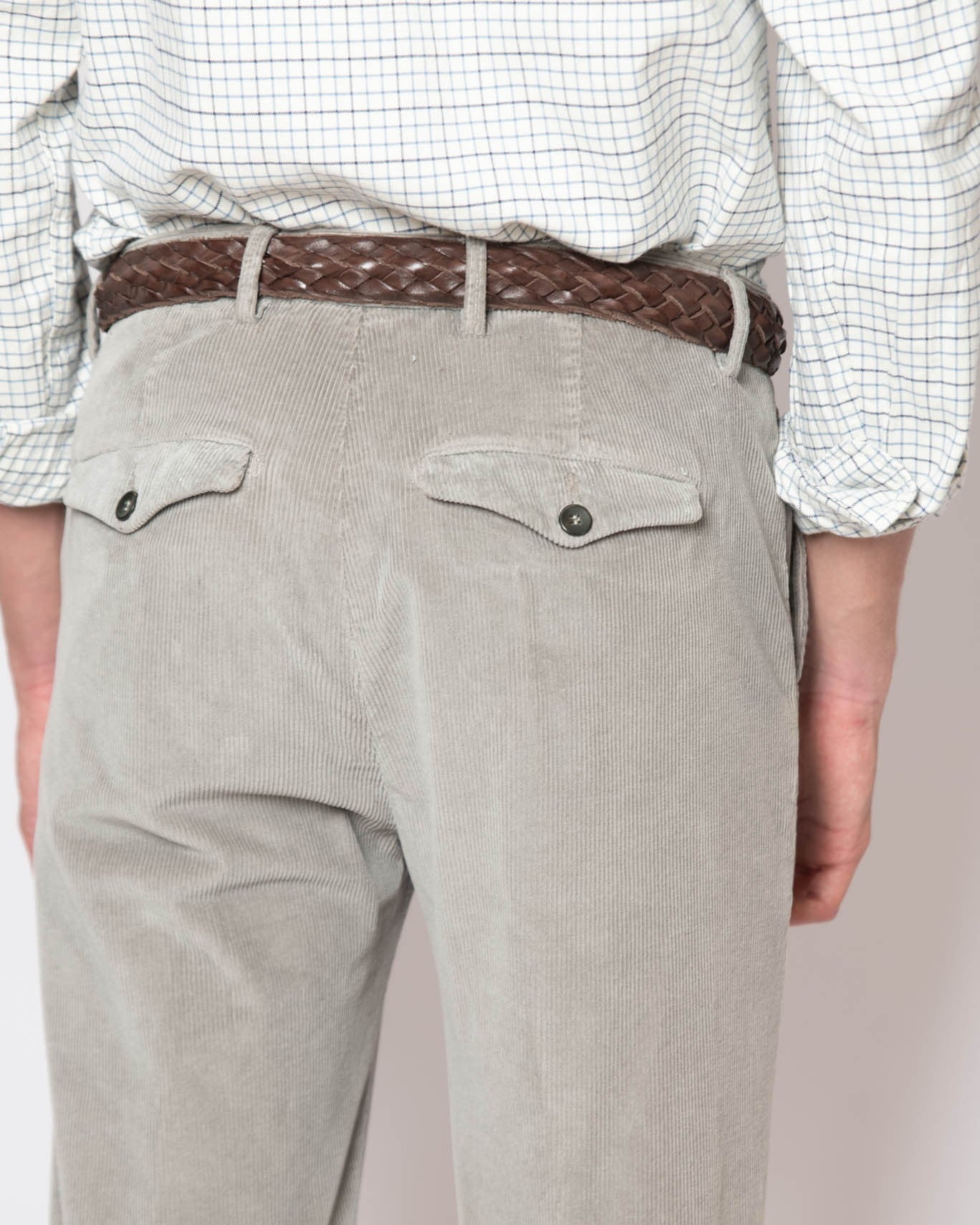 PANTALÓN CHINO PANA SEVENTY PT044/PANA GRIS OSC. / 56