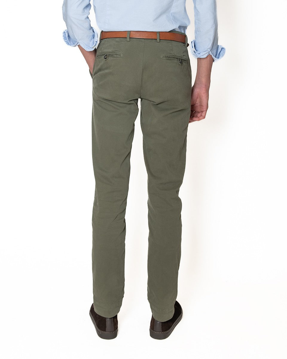 PANTALÓN CHINO TWAY 62/VERDE / 56