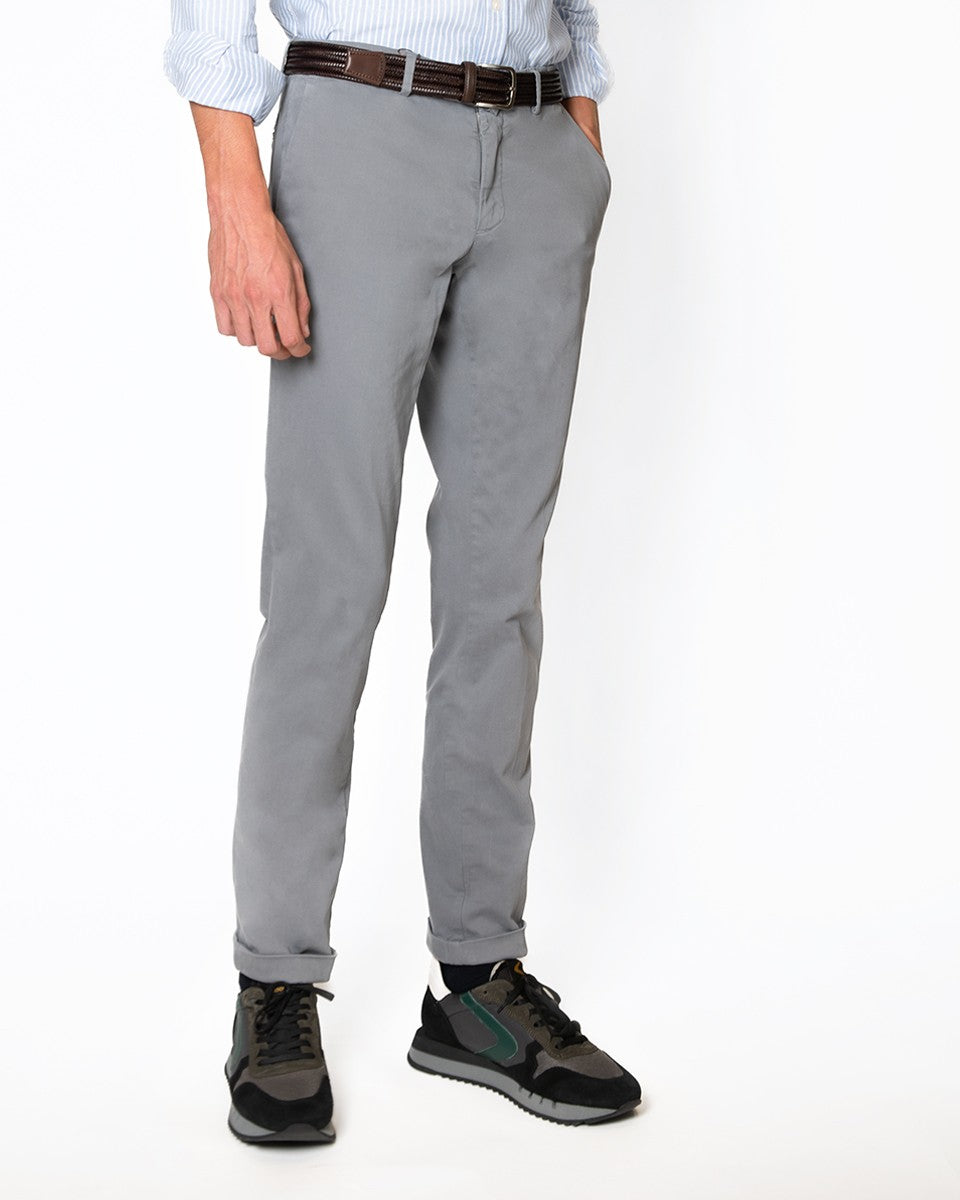 PANTALÓN CHINO TWAY 80/GRIS / 56