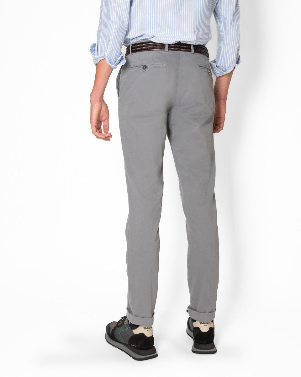 PANTALÓN CHINO TWAY 80/GRIS / 56