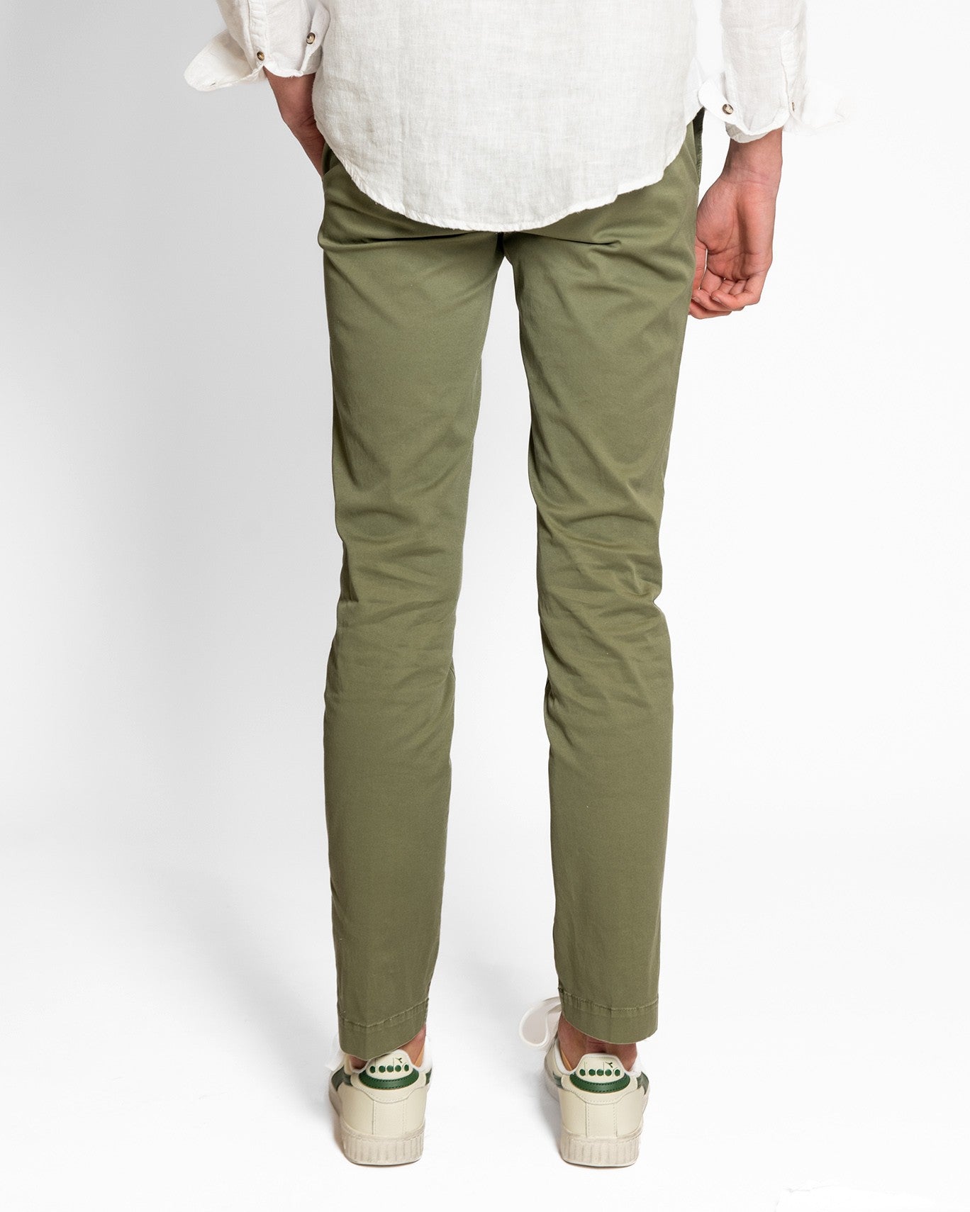 PANTALÓN CHINO TWAY 562/VERDE / 54