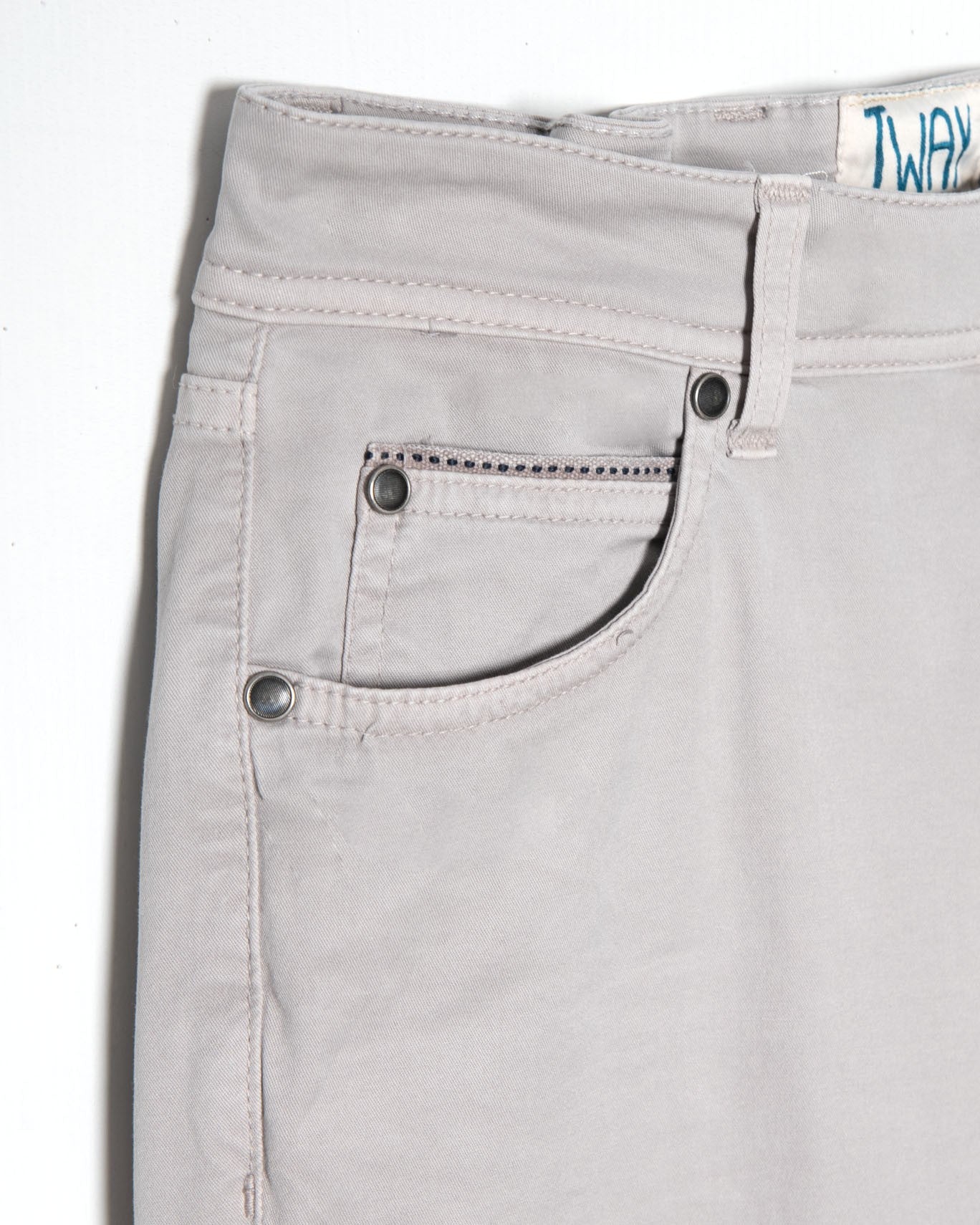 PANTALON 5 BOLSILLOS TWAY 00550/GRIS CLARO / 58