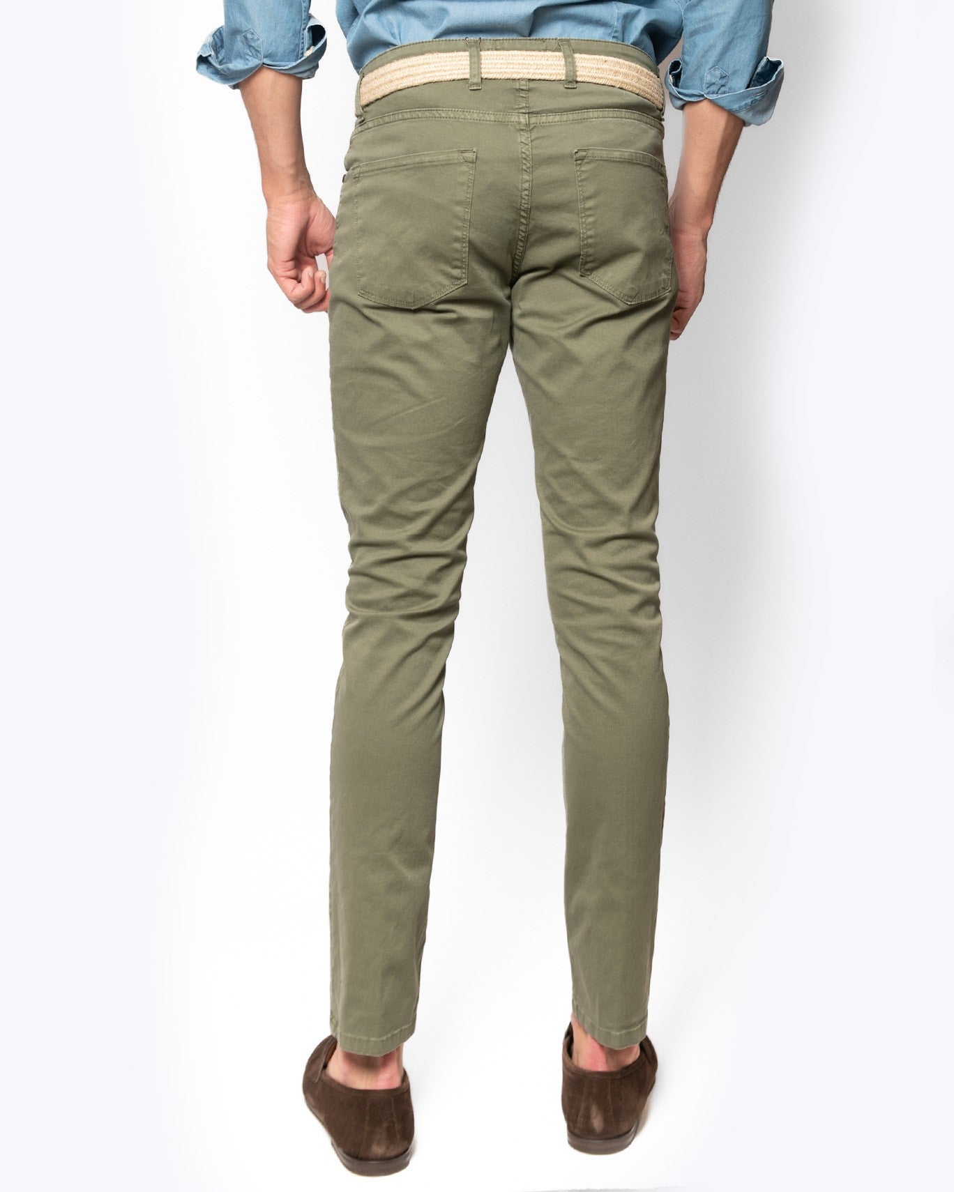 PANTALON 5 BOLSILLOS TWAY 00562/VERDE / 56