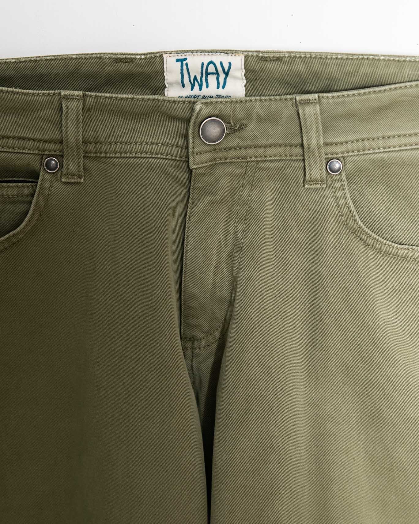 PANTALÓN TWAY 562/VERDE / 56