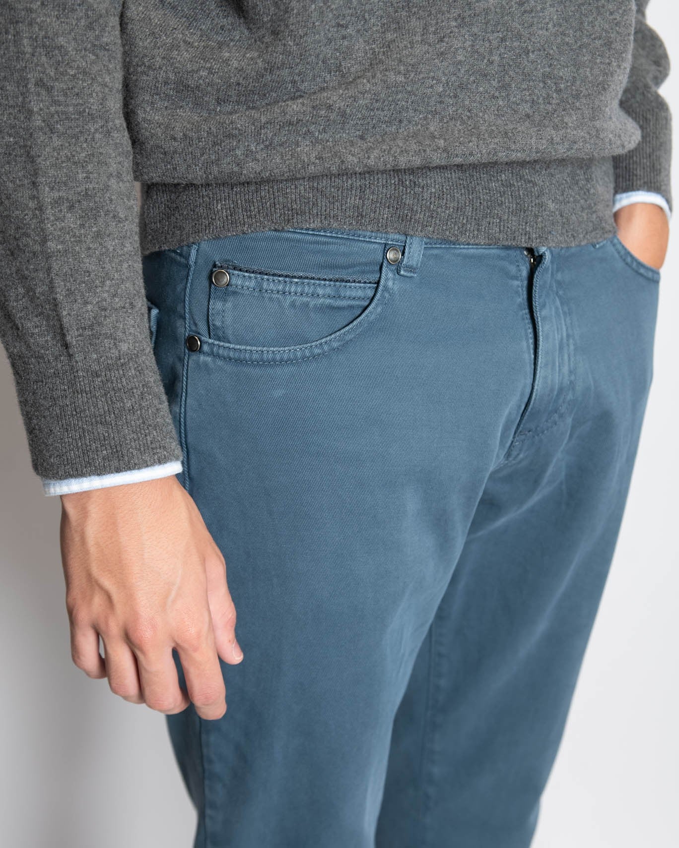 PANTALÓN TWAY 581/AZUL MEDIO / 56