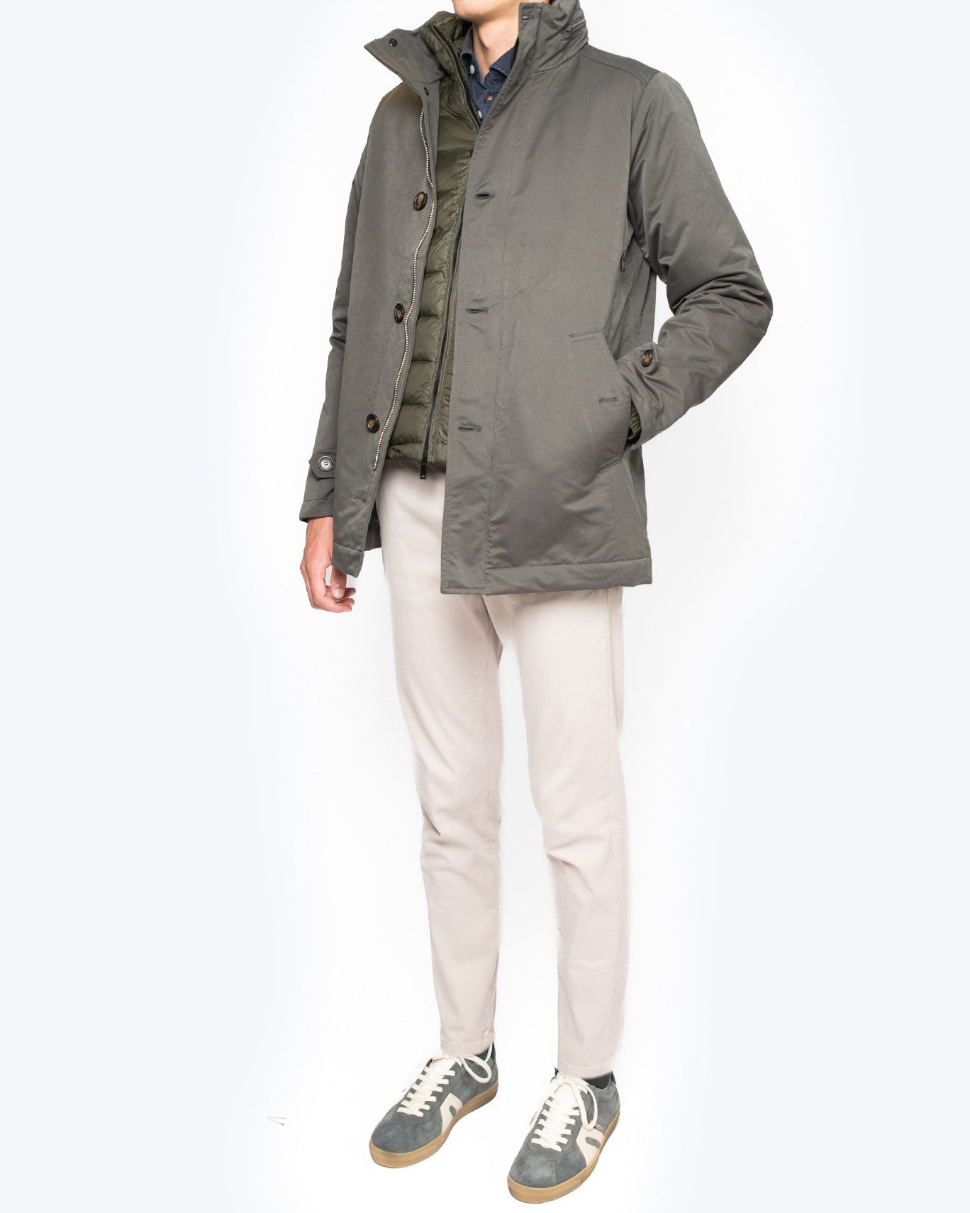 PARKA PALTÒ 954/VERDE / 58