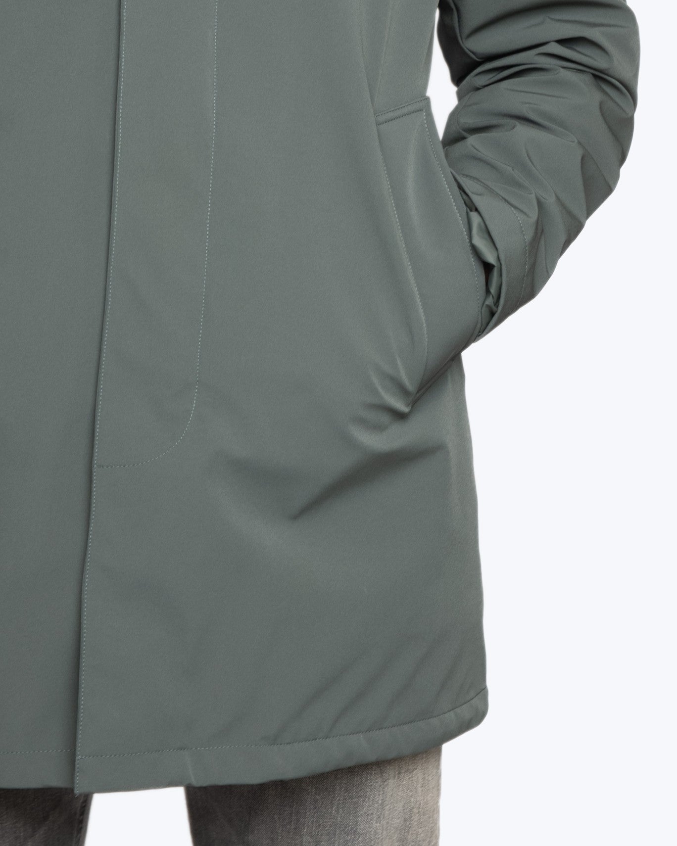 PARKA PAOLONI 38/GRIS / 56